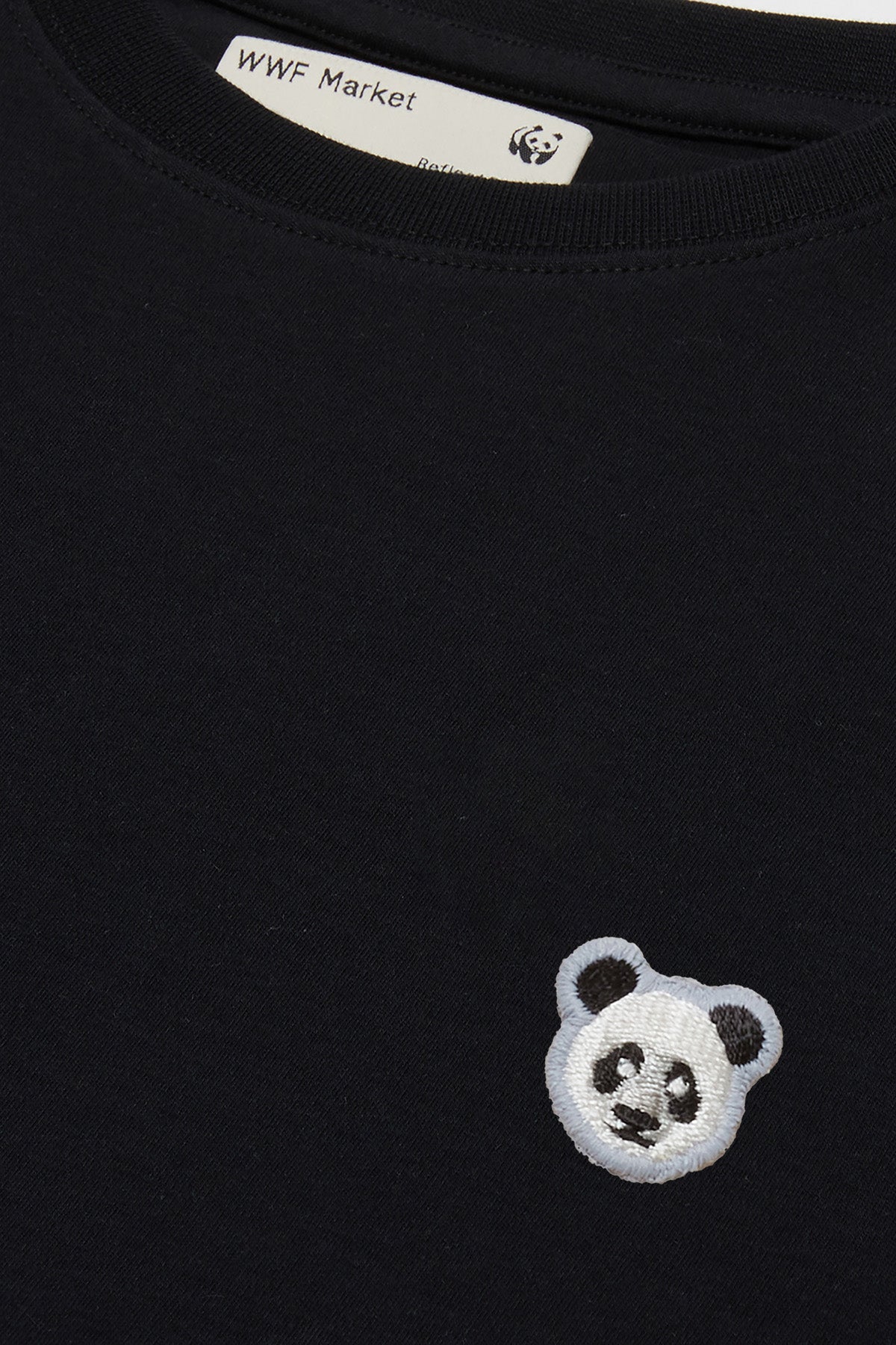 Panda Premium T-shirt - Siyah