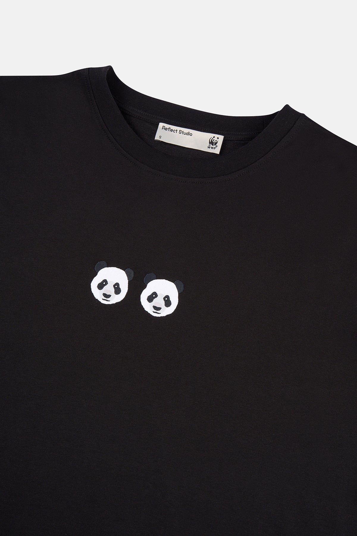 Chi & Chi Panda Soft T-Shirt - Siyah