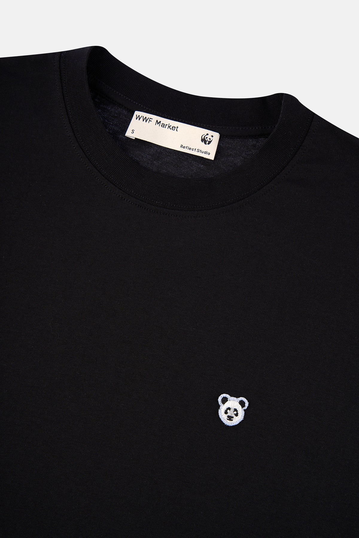 Panda Supreme Oversize T-shirt - Siyah