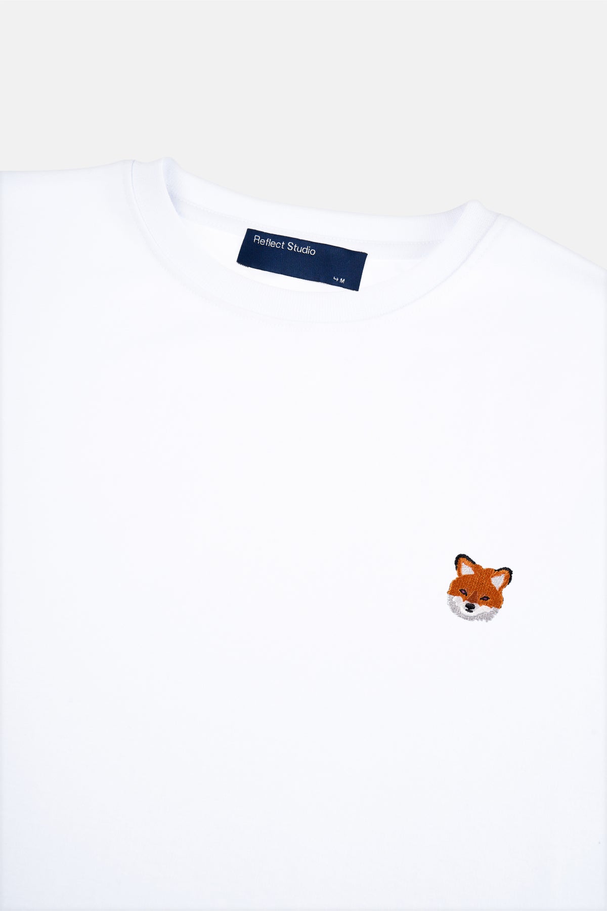 Kızıl Tilki Premium T-shirt - Beyaz