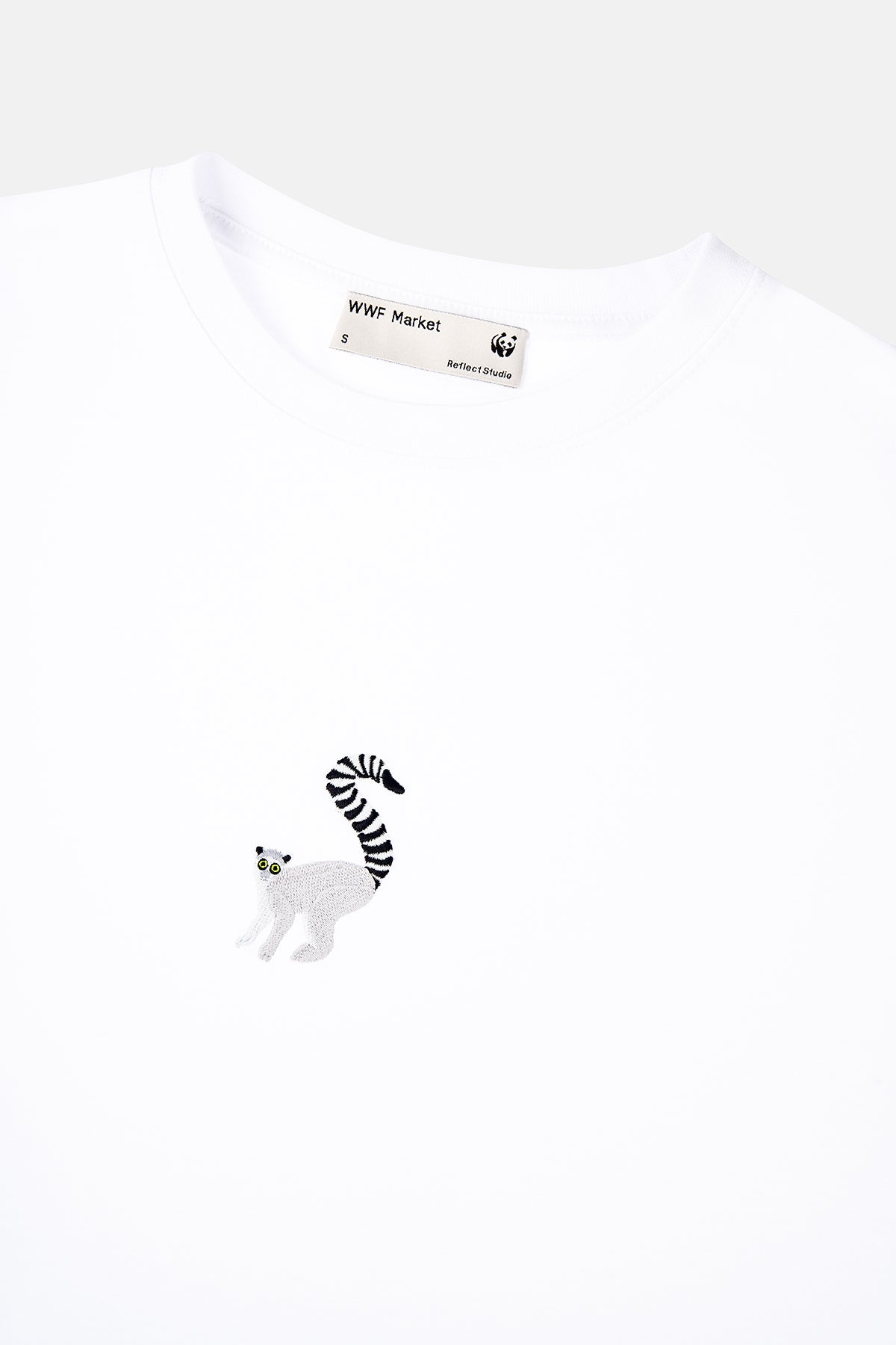 Lemur Light-Weight T-Shirt - Beyaz