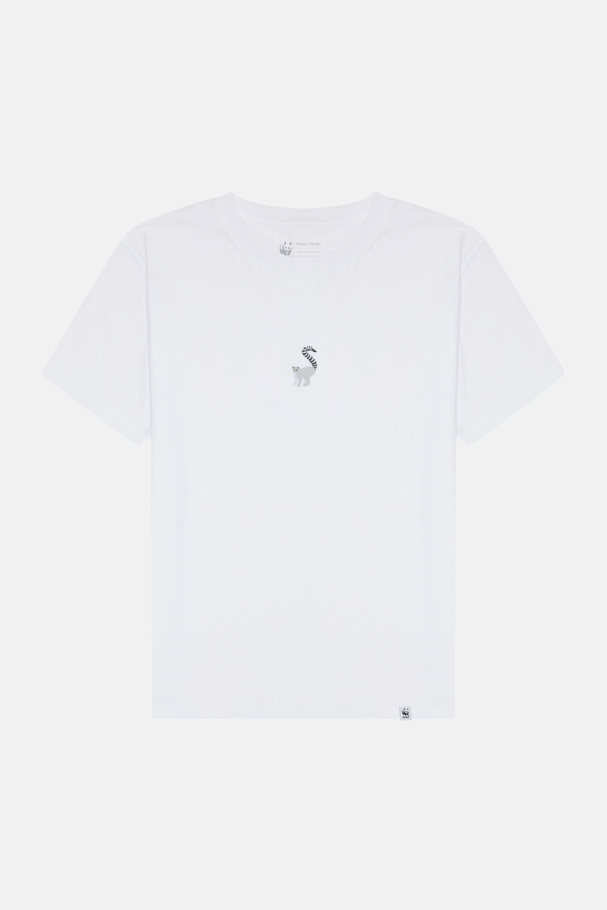 Lemur Light-Weight T-shirt - Beyaz