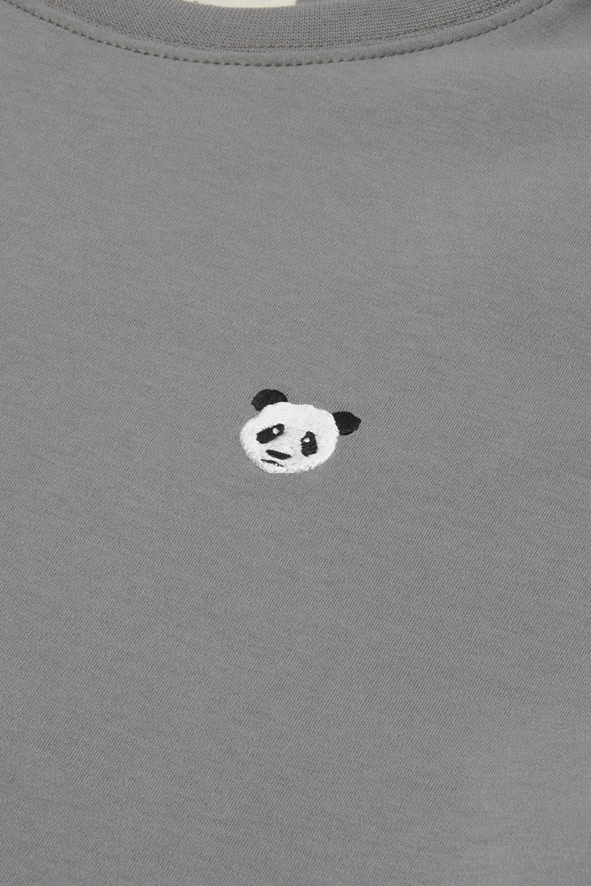 Panda Premium T-shirt - Gri