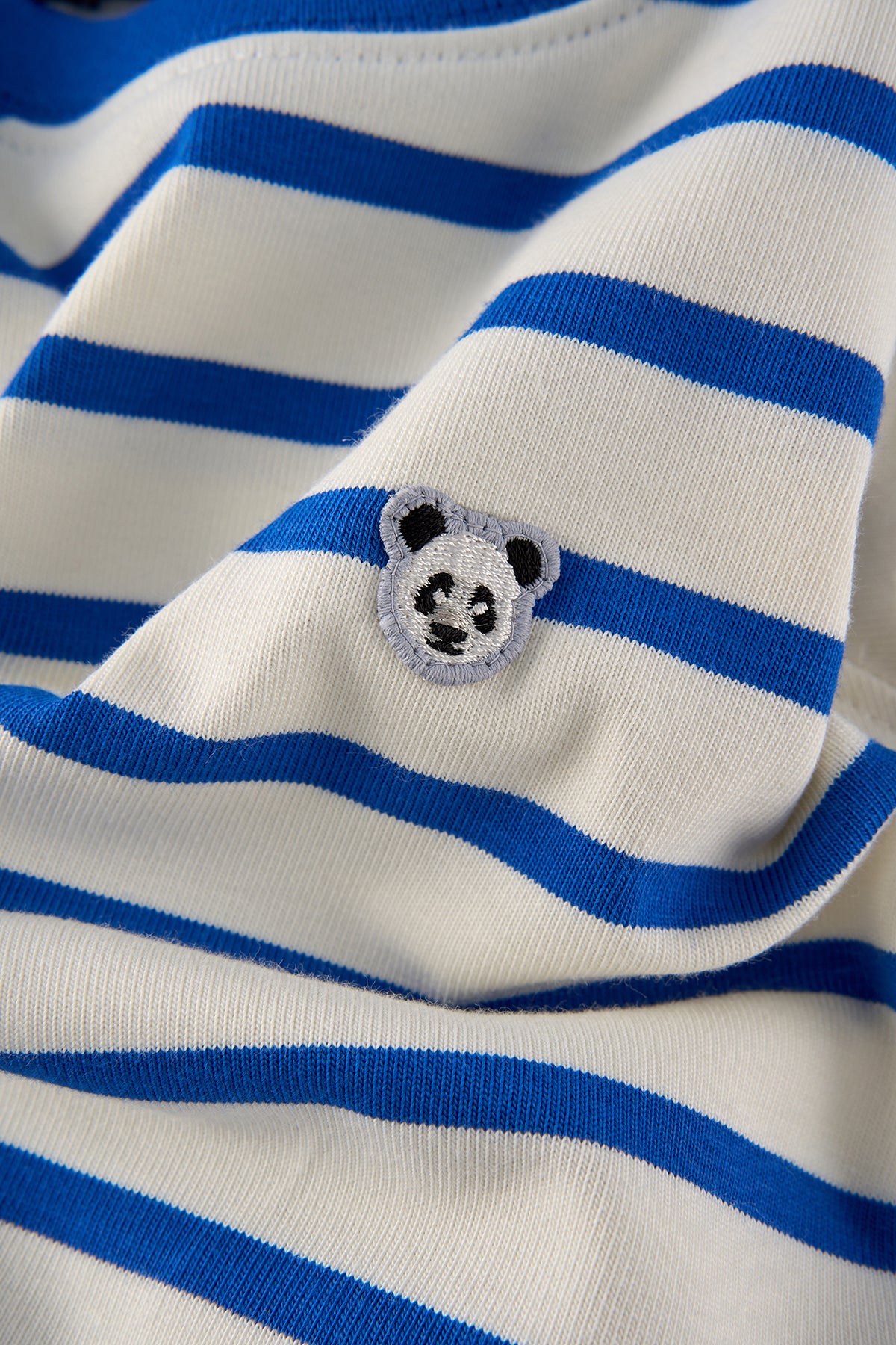 Panda Kids Heavyweight T-shirt - Lacivert / Ekru