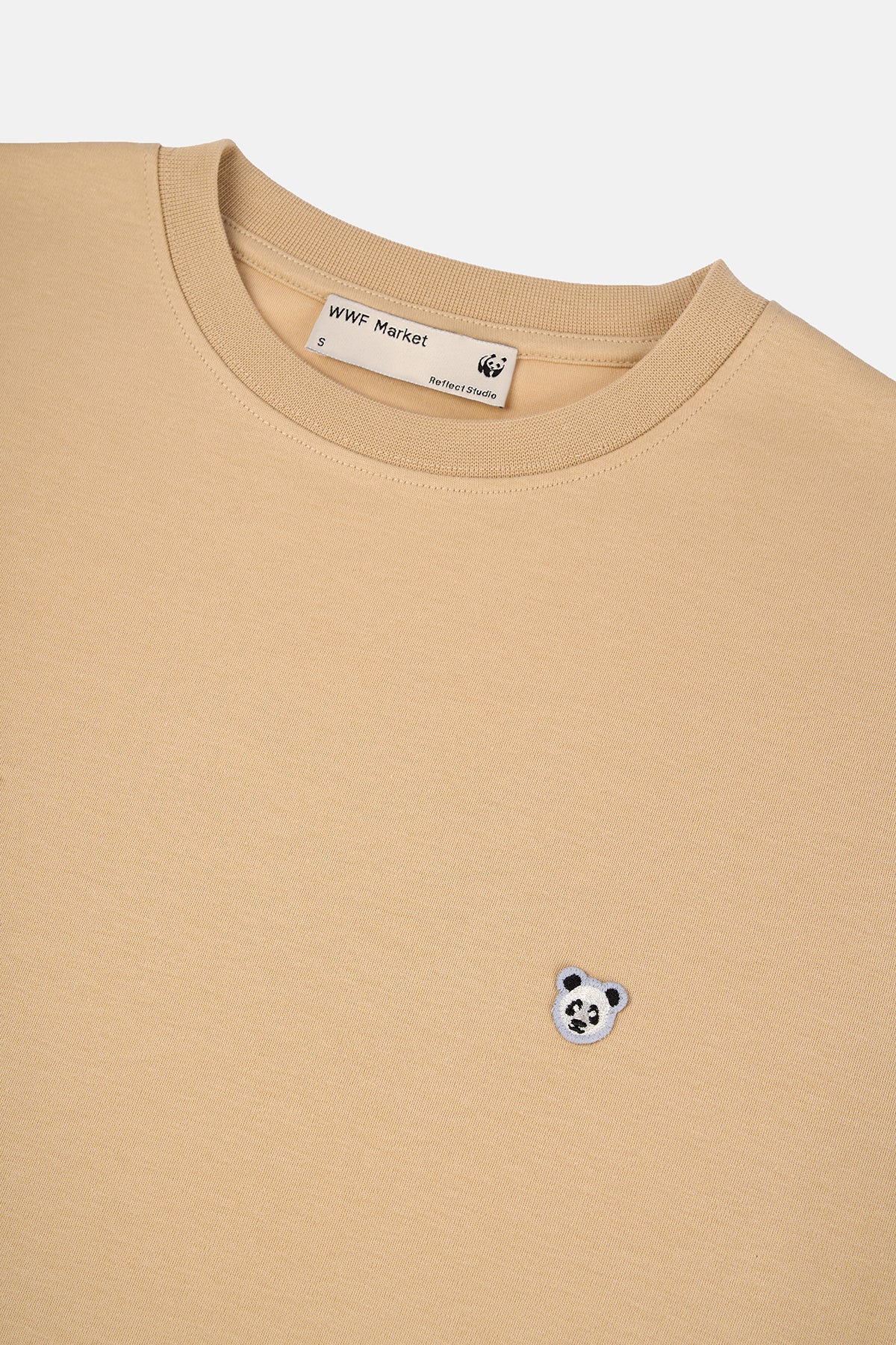 Panda Premium T-shirt - Latte