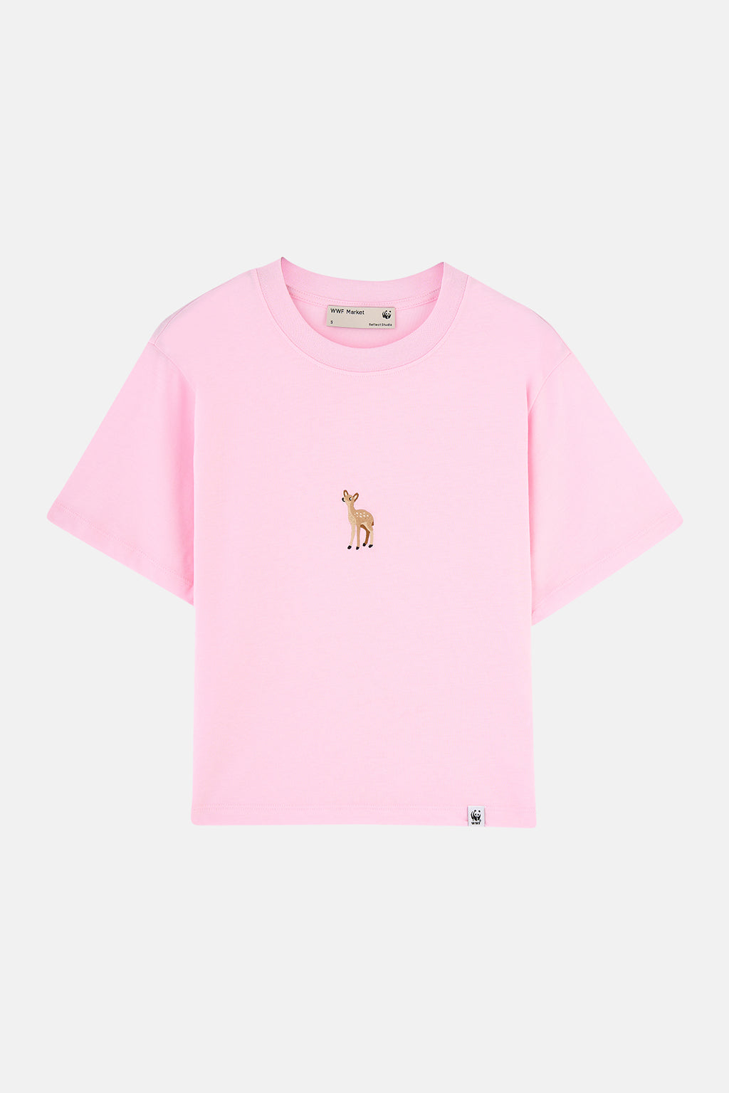 Dağ Ceylanı Supreme Kadın T-shirt  - Pembe