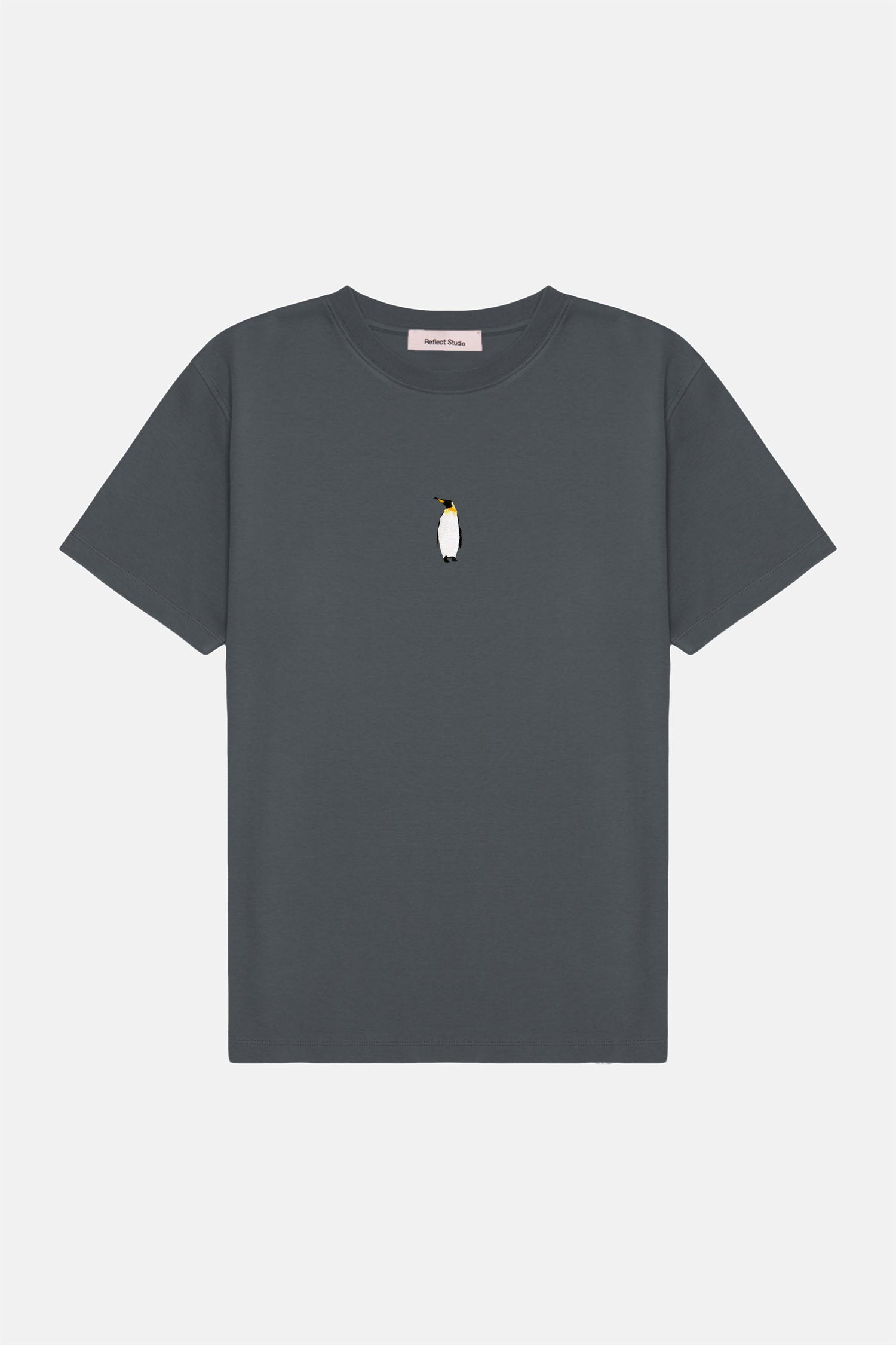 İmparator Penguen Premium T-shirt - Antrasit