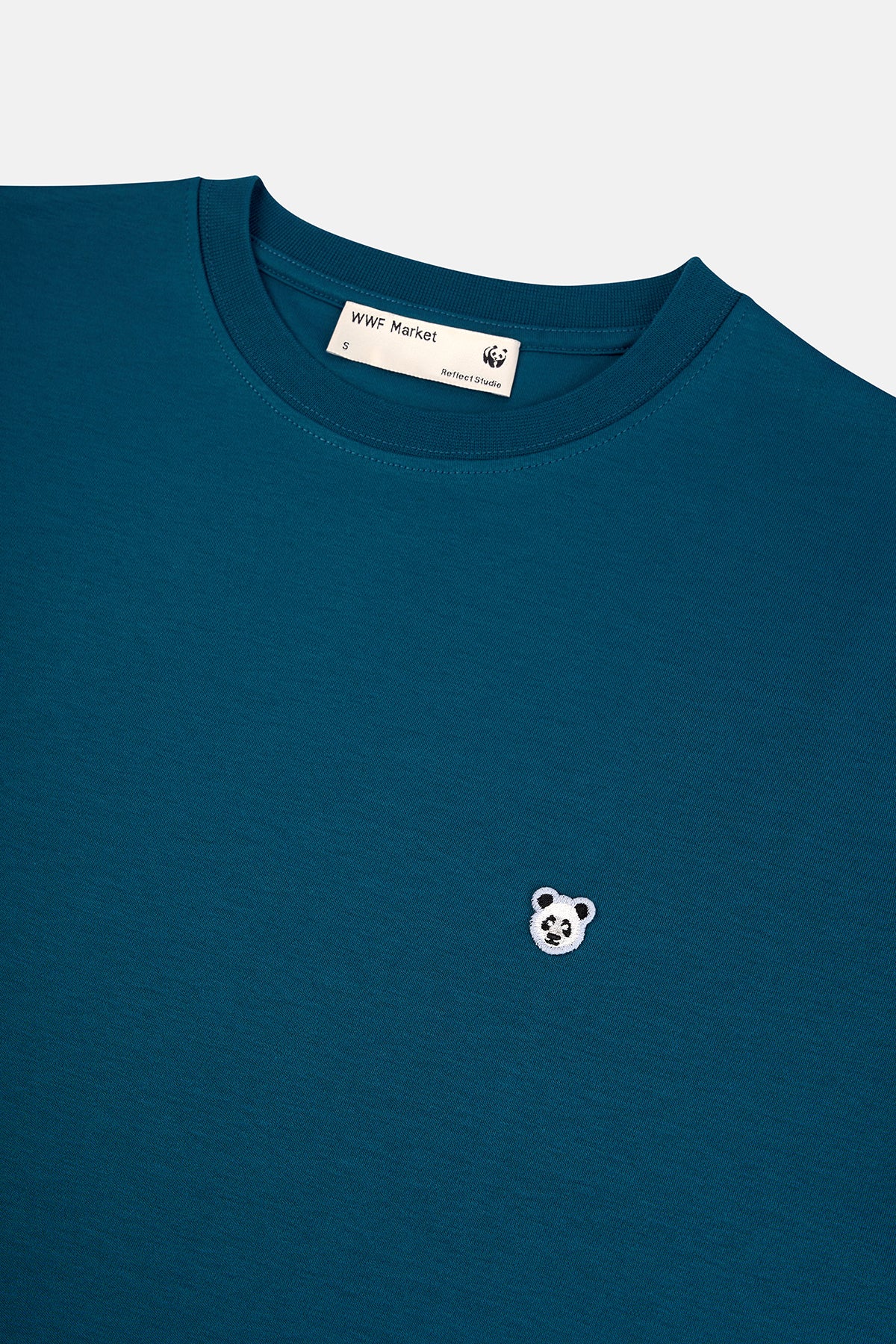 Panda Premium T-shirt - Mavi