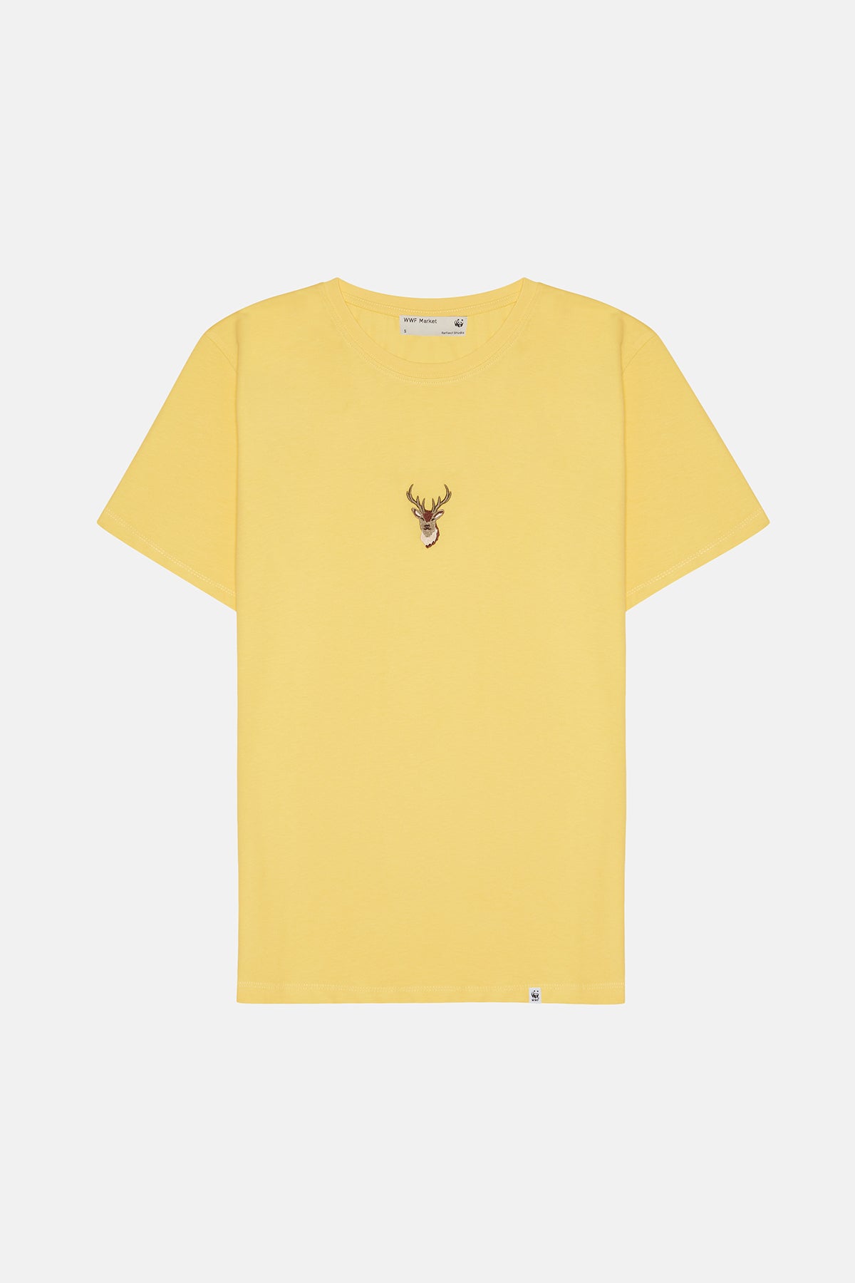Geyik Soft Supreme T-shirt - Sarı