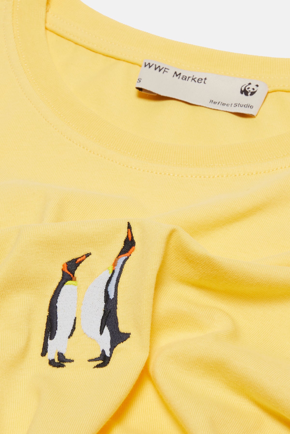 İmparator Penguen Supreme  T-shirt - Sarı