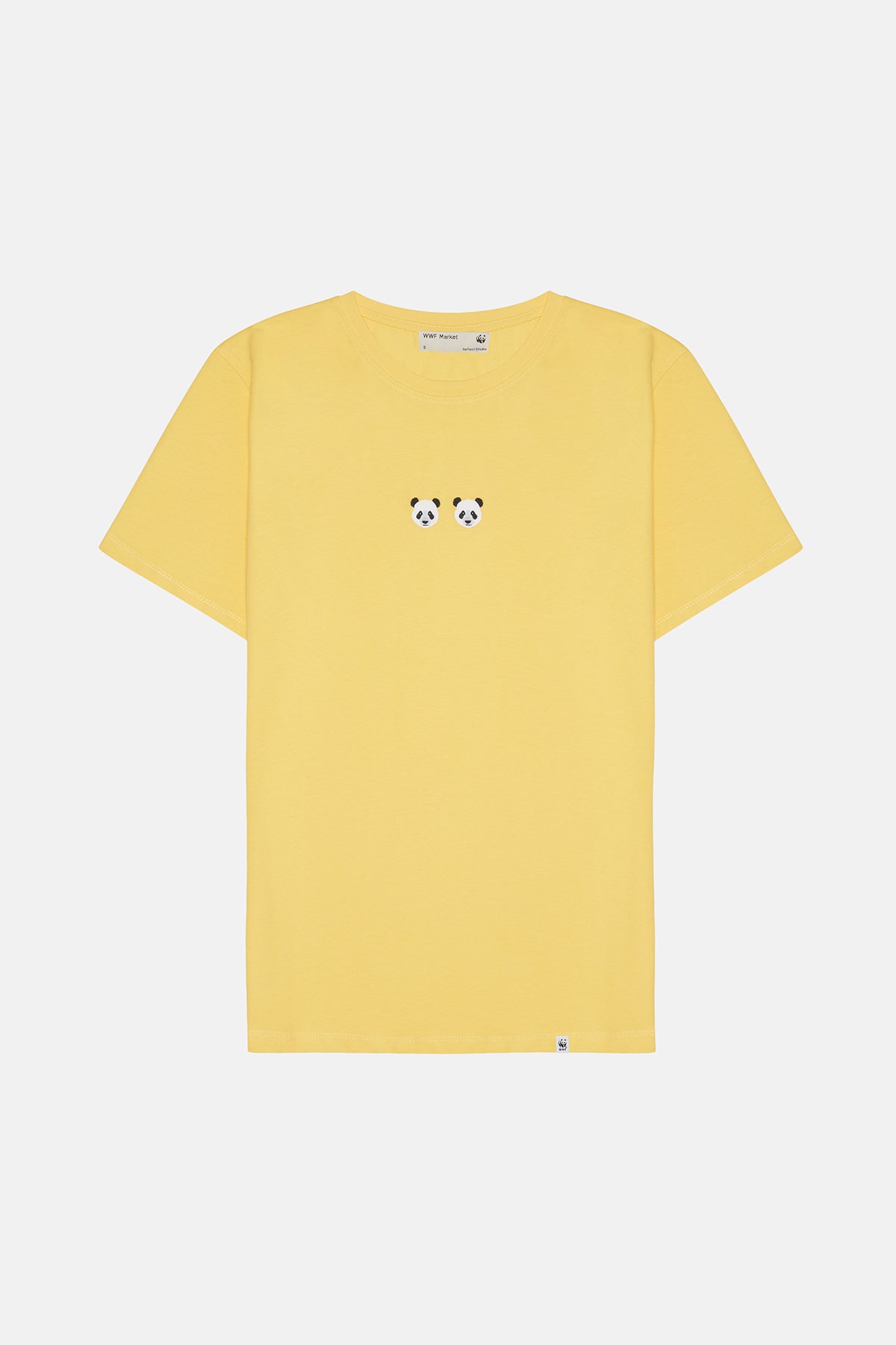 Panda Supreme  T-shirt - Sarı
