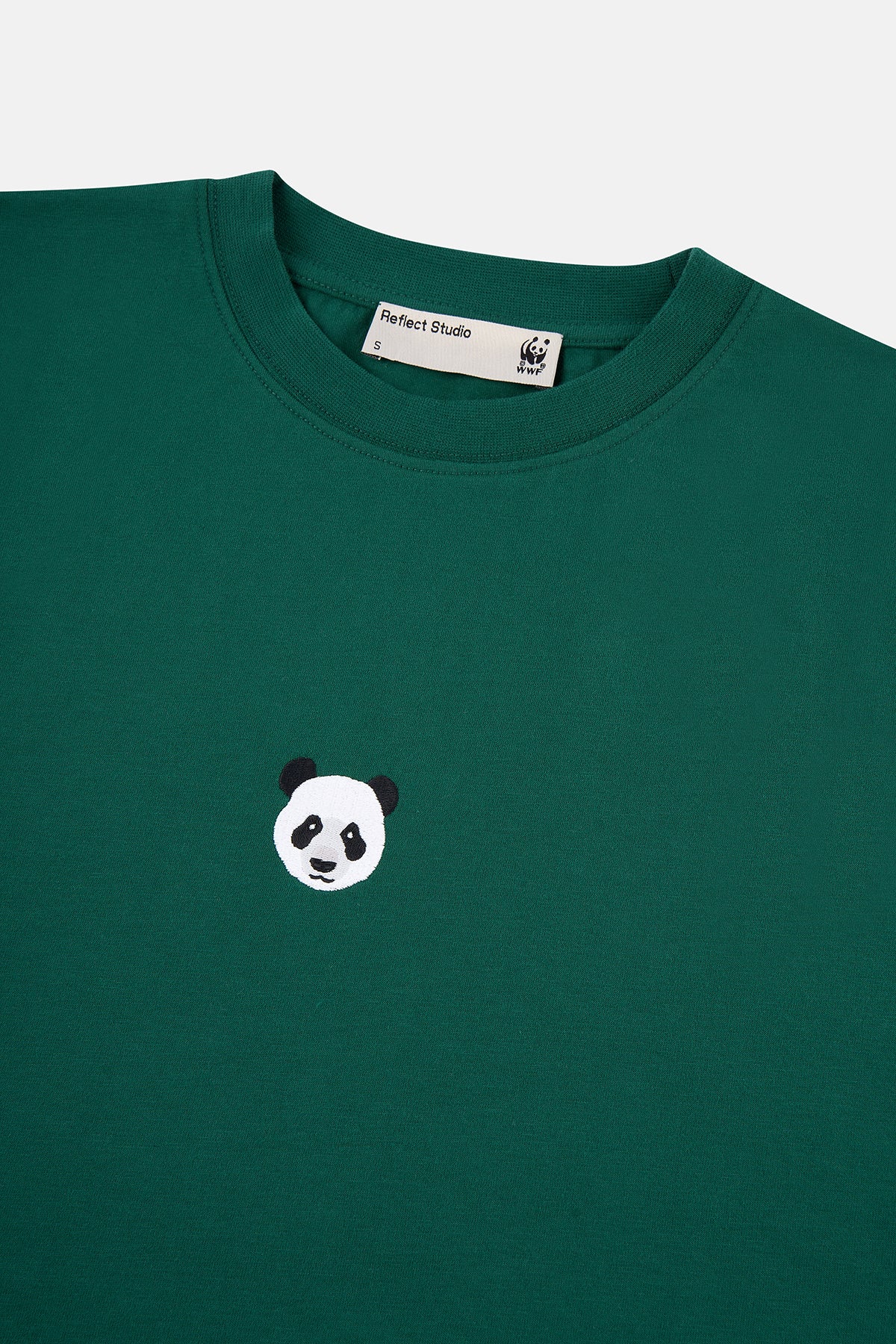 Panda Soft T-Shirt - Nefti Yeşil