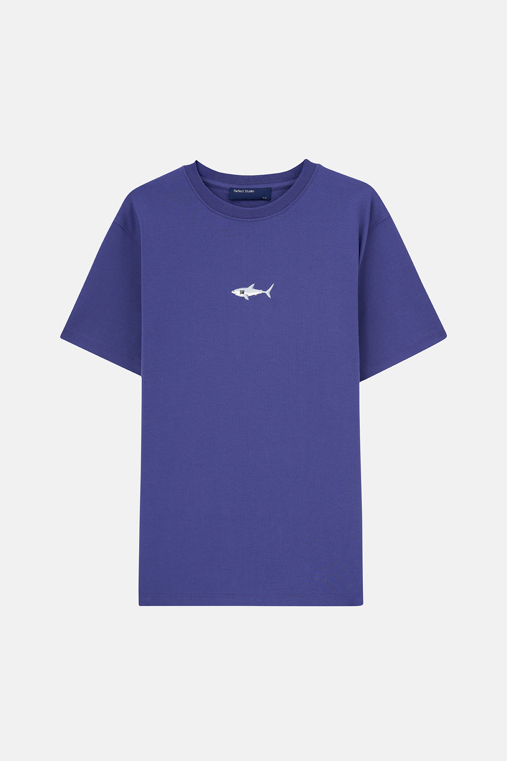 Büyük Beyaz Köpekbalığı Premium T-shirt - Mor