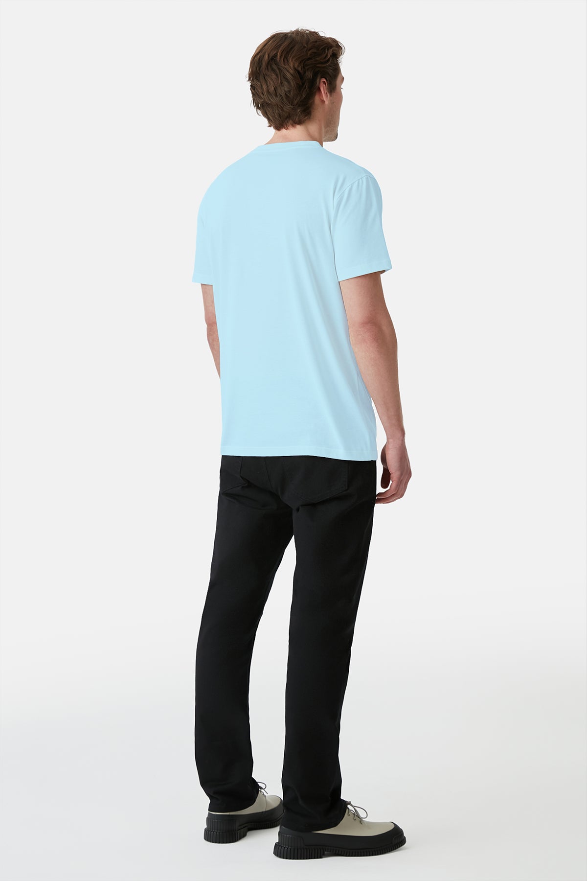 İmparator Penguen Light-Weight T-shirt - Mint Mavi