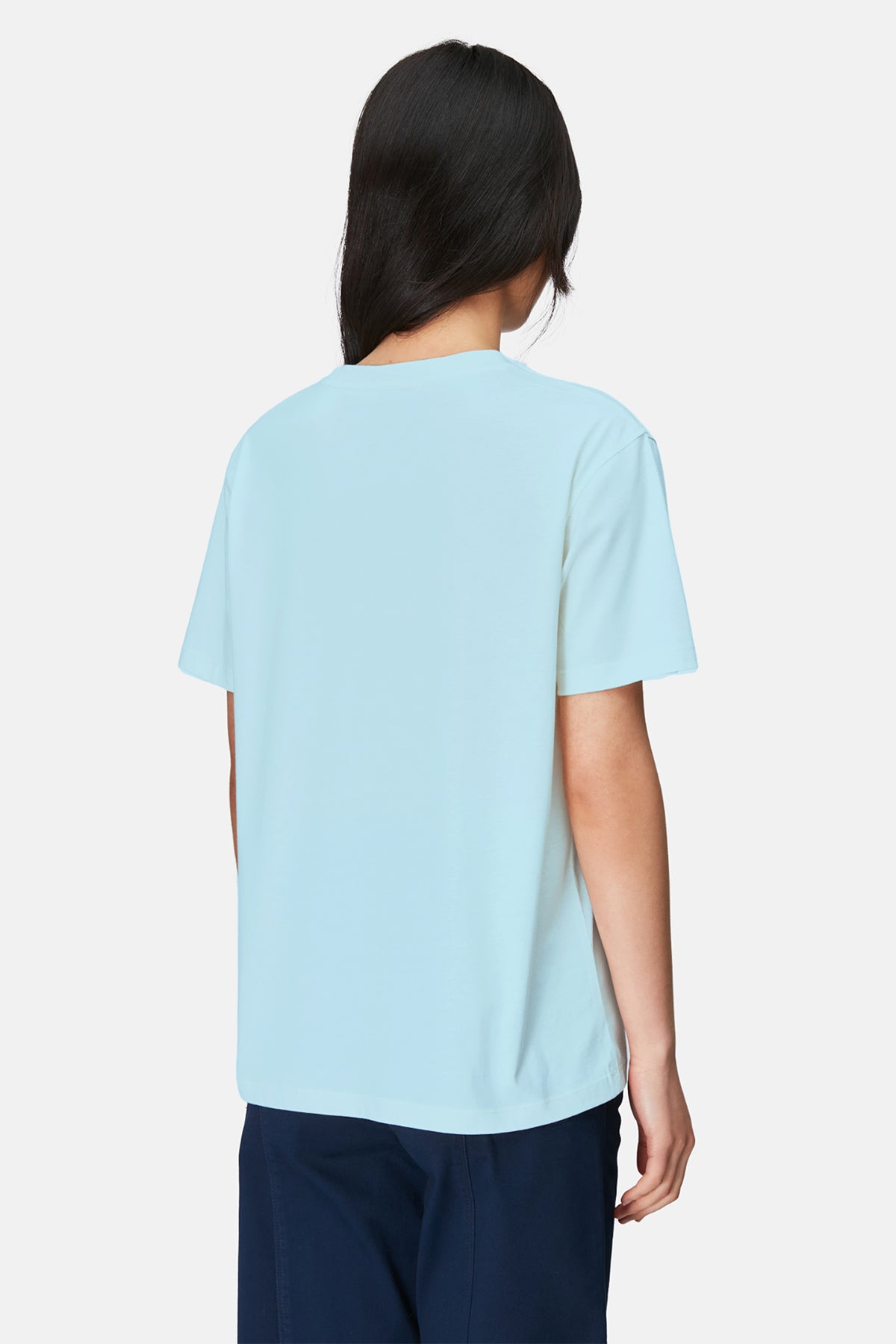 Yavru İmparator Penguen Light-Weight T-shirt - Mint Mavi