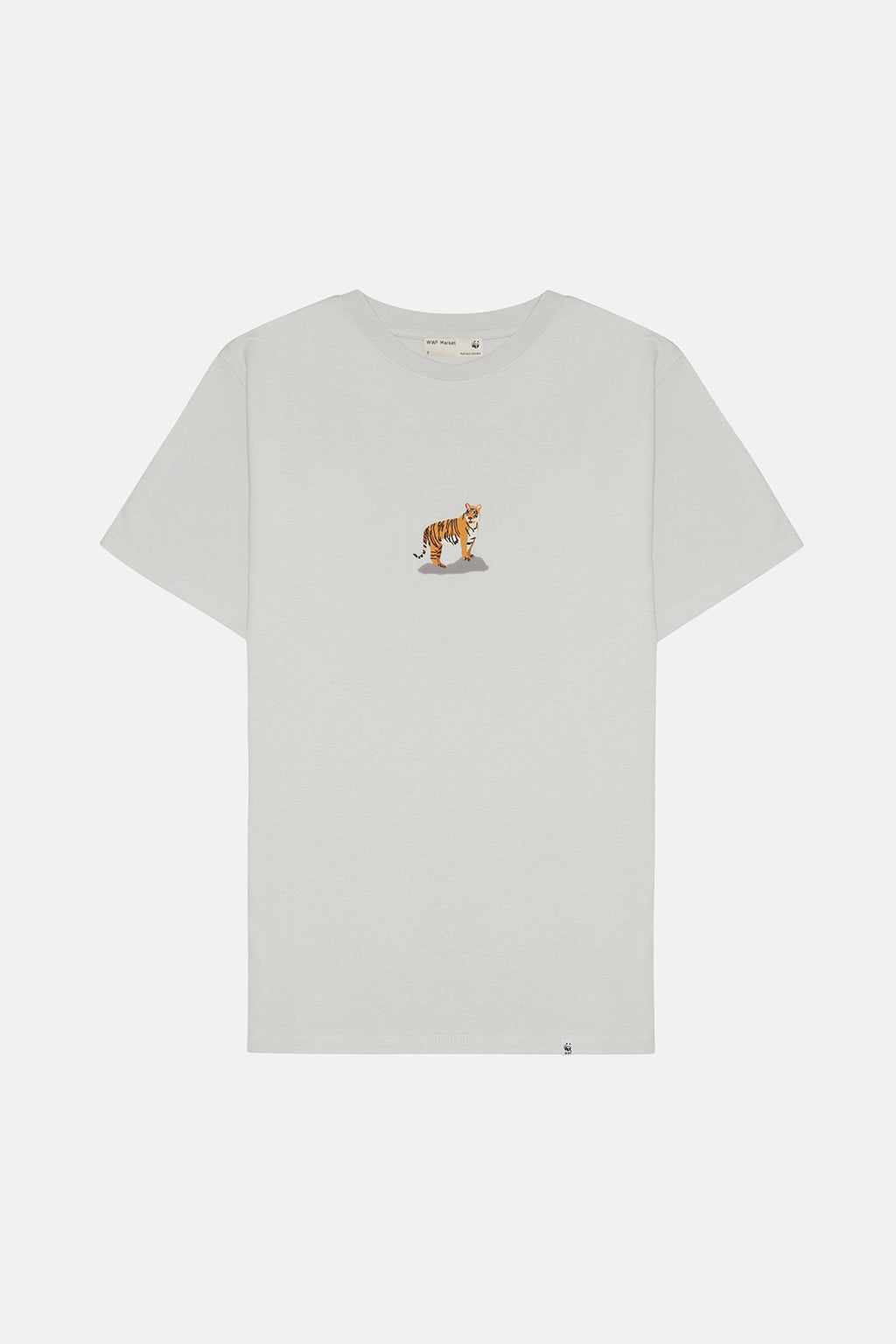 Kaplan Soft T-Shirt  - Açık Gri