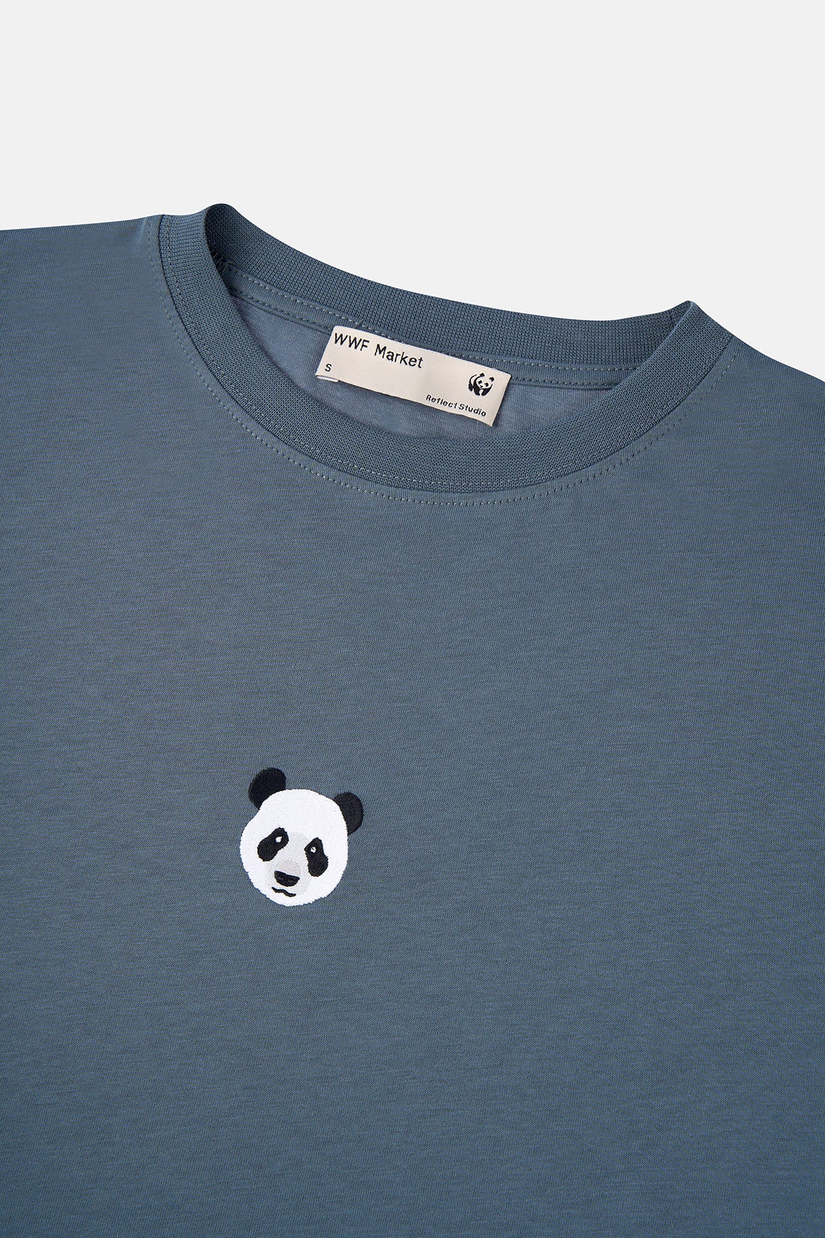 Panda Supreme T-shirt - Gri