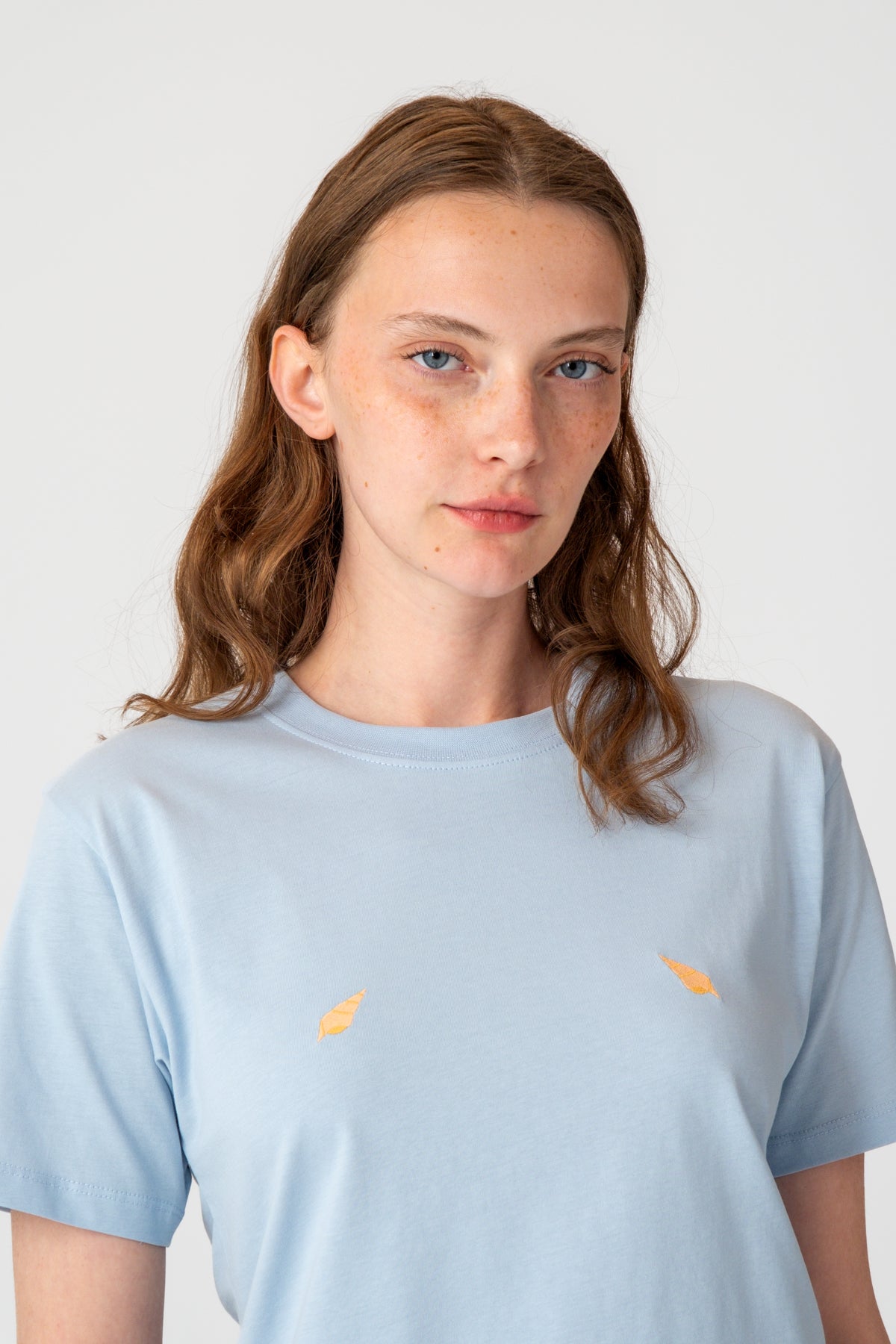 Deniz Kabukları Supreme Kadın T-shirt  - Açık Mavi