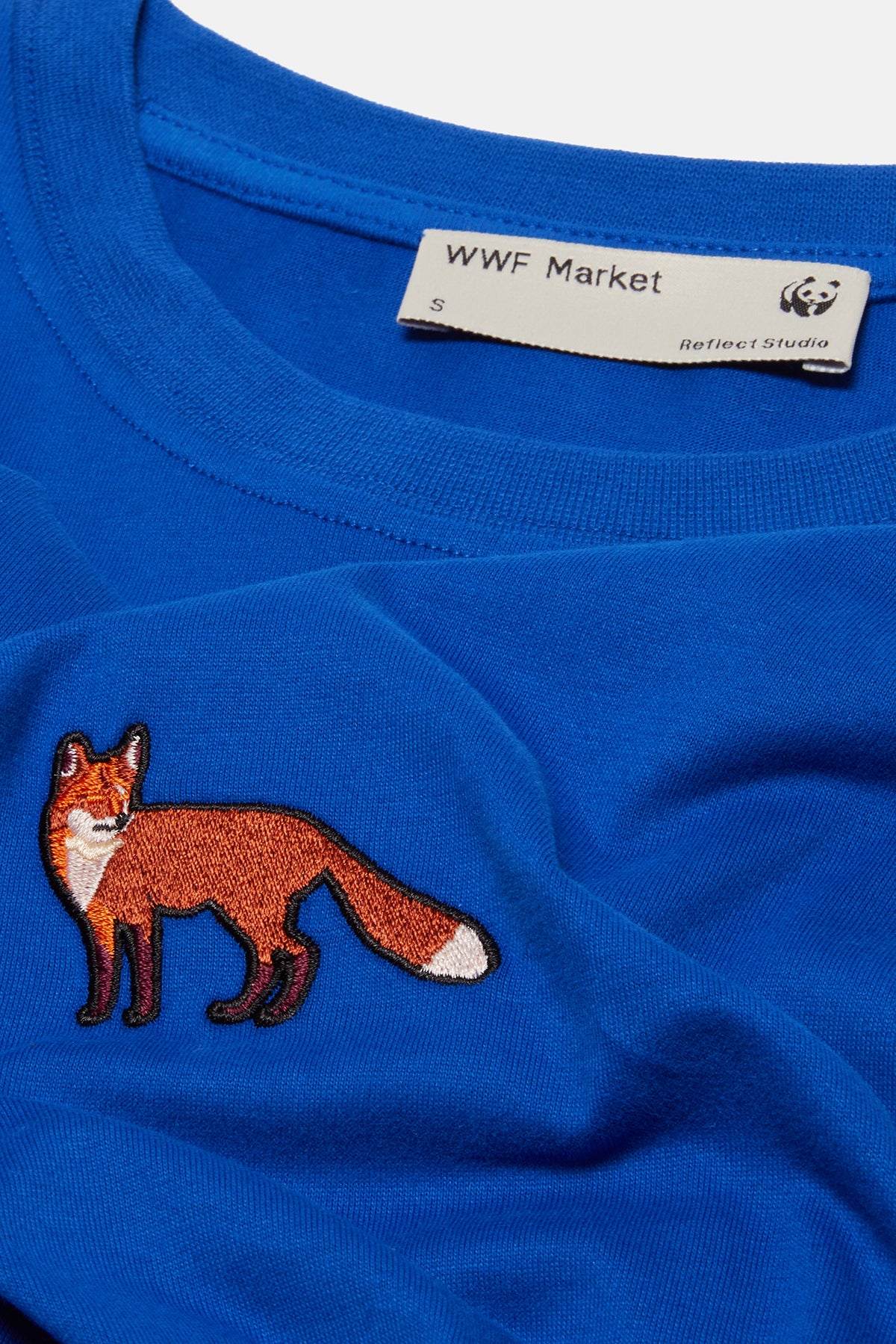 Kızıl Tilki Soft T-Shirt - Saks Mavisi
