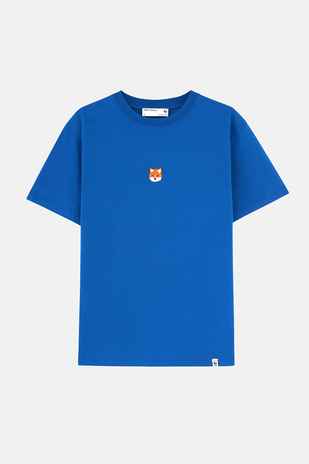 Kızıl Tilki Supreme T-shirt - Saks Mavi