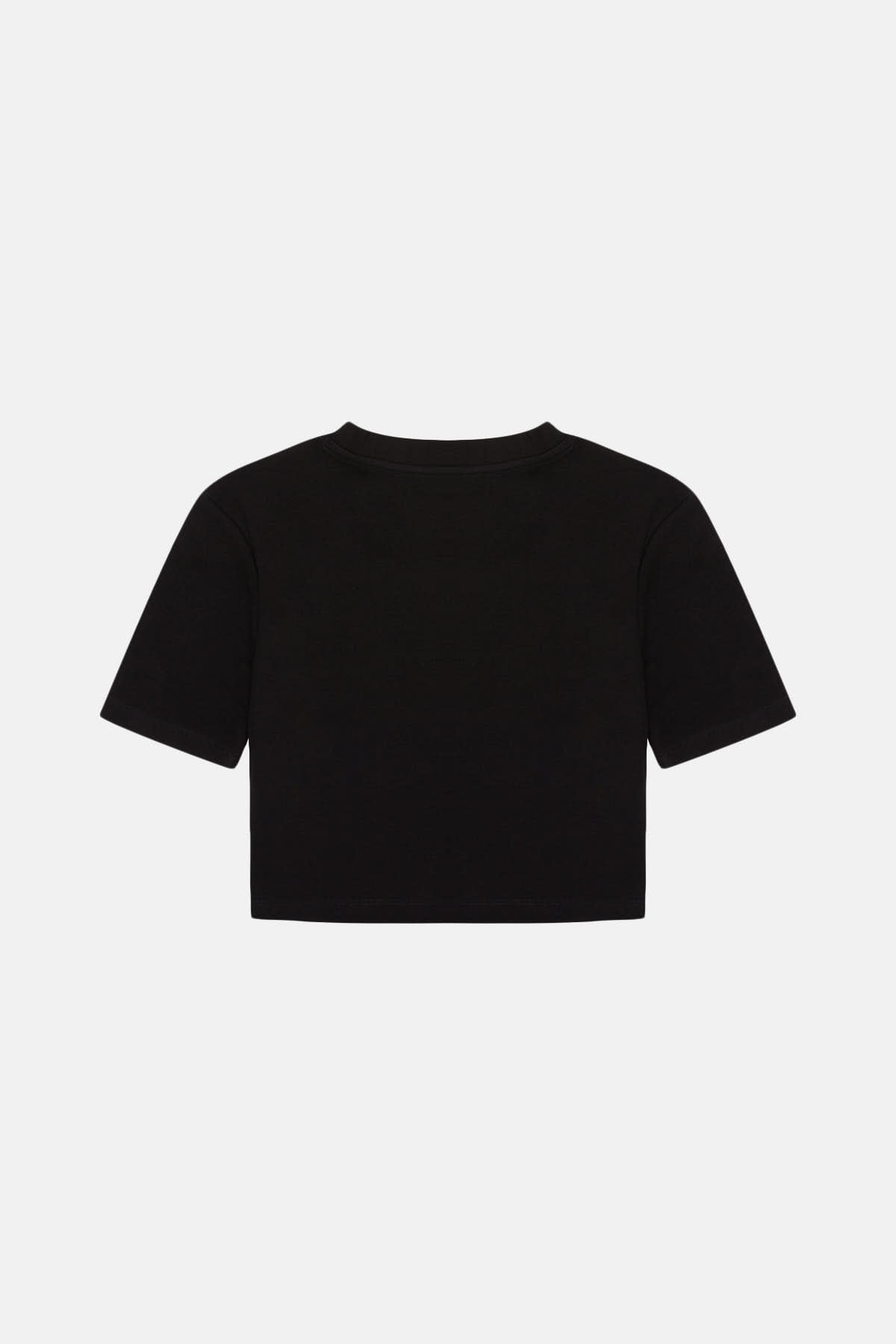 Yengeç Crop T-shirt - Siyah
