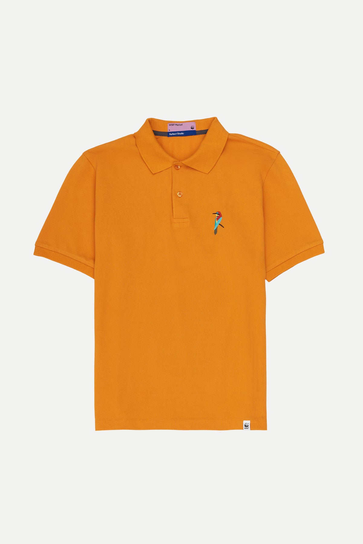 Arı Kuşu Polo Yaka T-Shirt - Turuncu