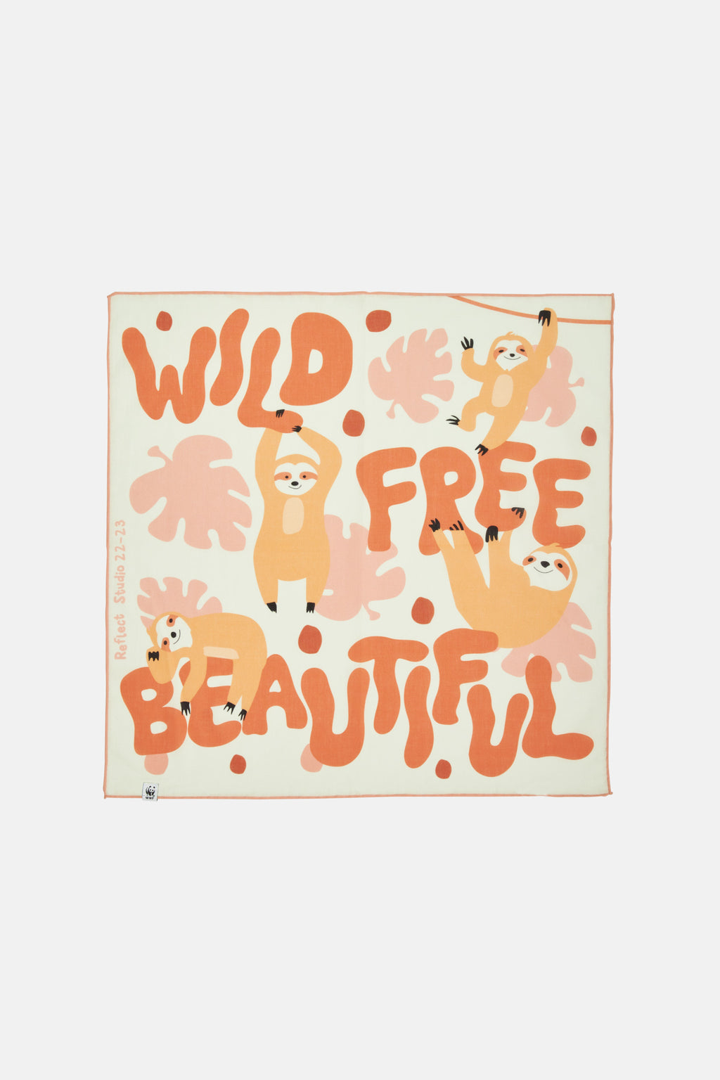 Wild Free Beautiful Bandana - Ekru
