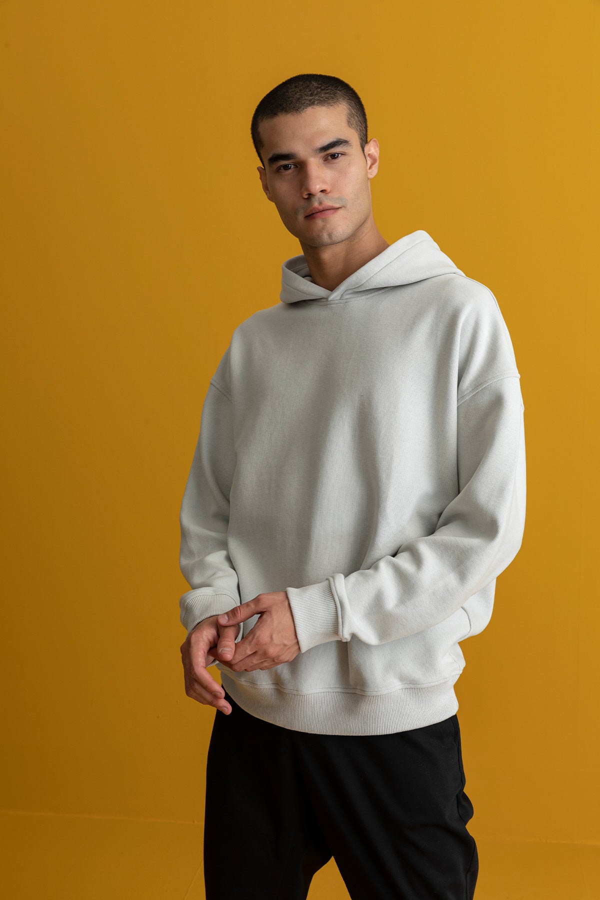 Basic SuperSoft Hoodie - Açık Gri