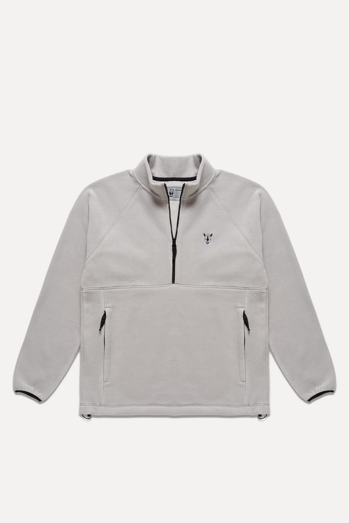 Gergedan Half-Zip Polar - Gri