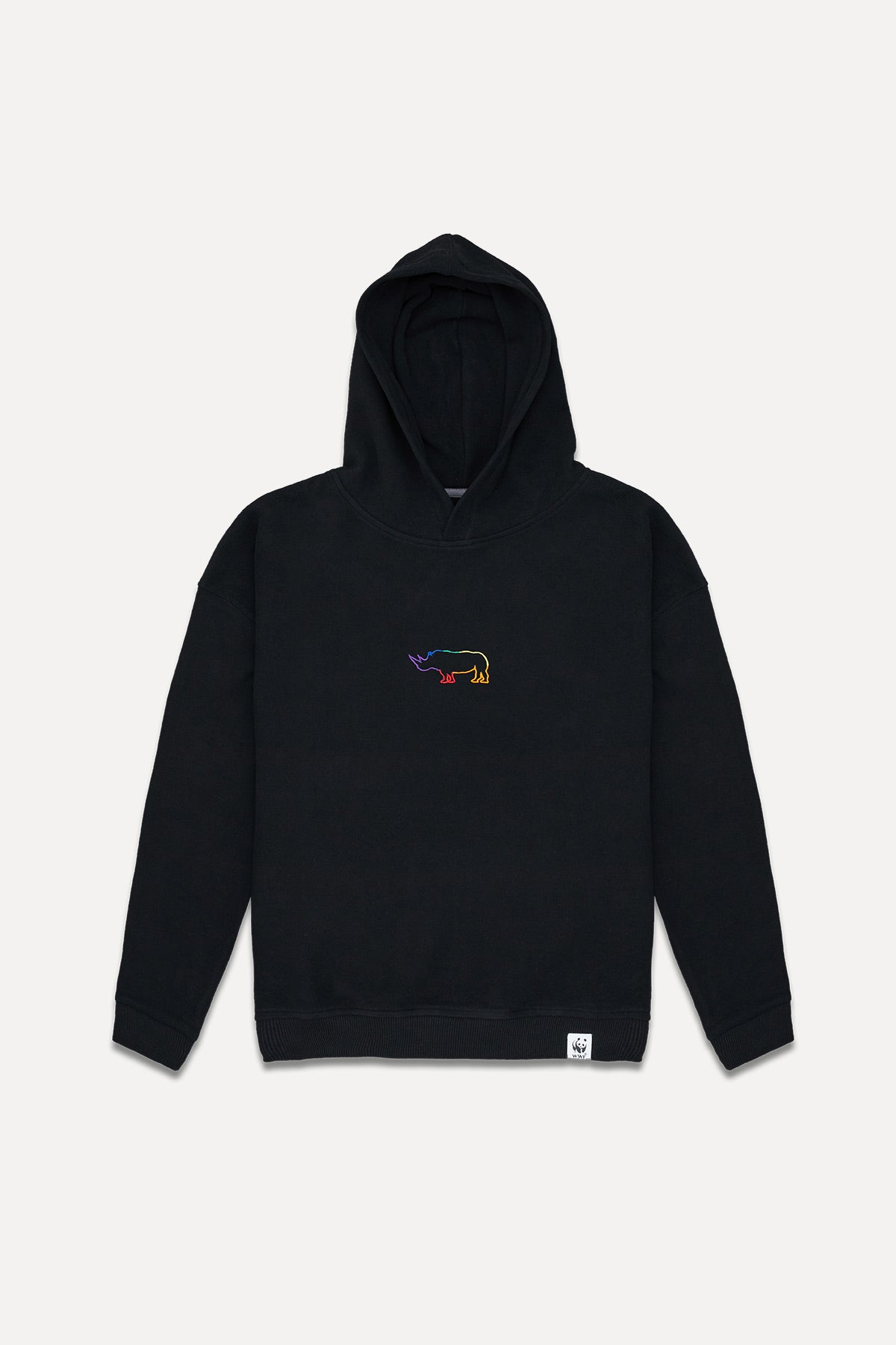 Gergedan SuperSoft Hoodie - Siyah