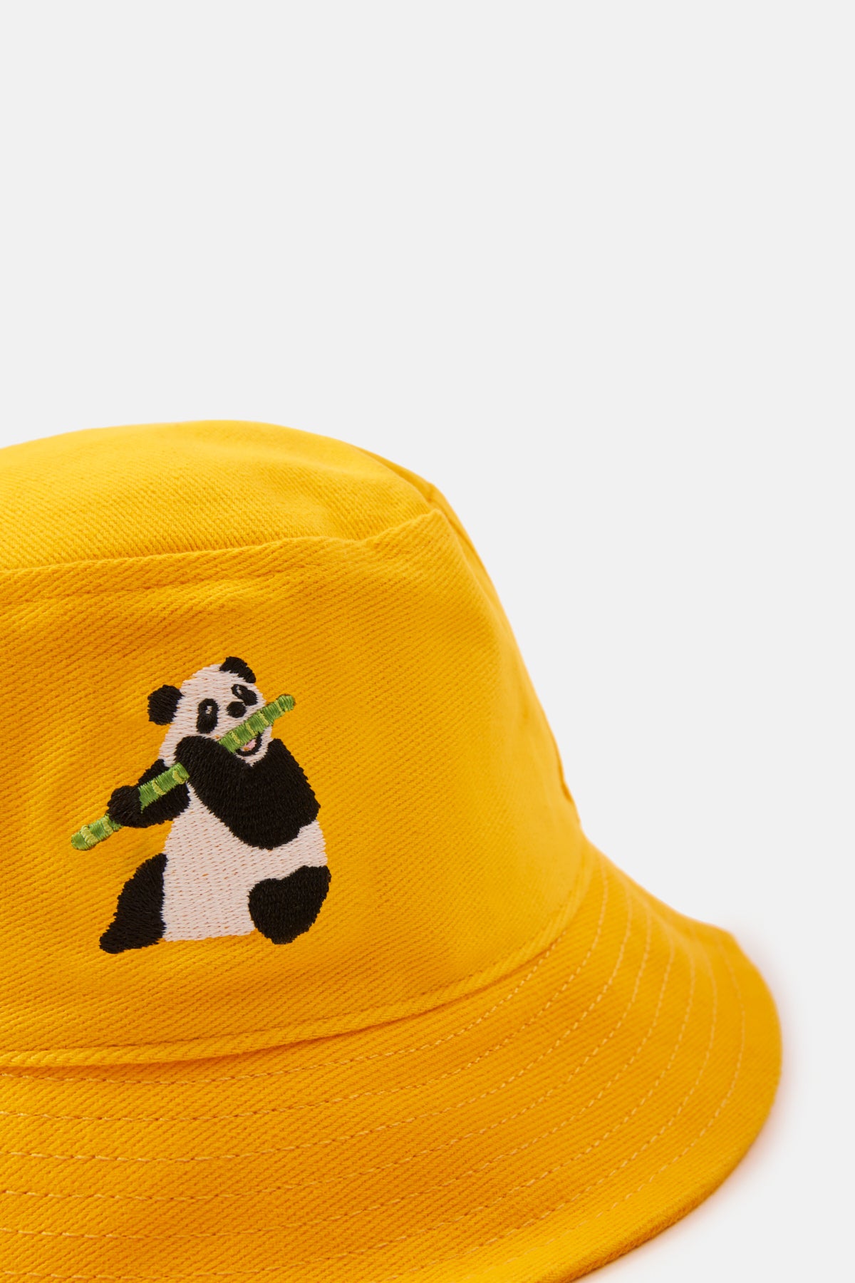 Giant Panda Balıkçı Şapka - Sarı