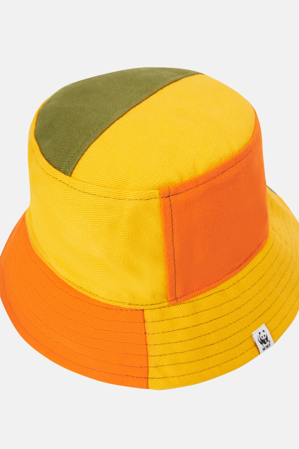 Kanguru Colorblock Balıkçı Şapka - Blok renkli