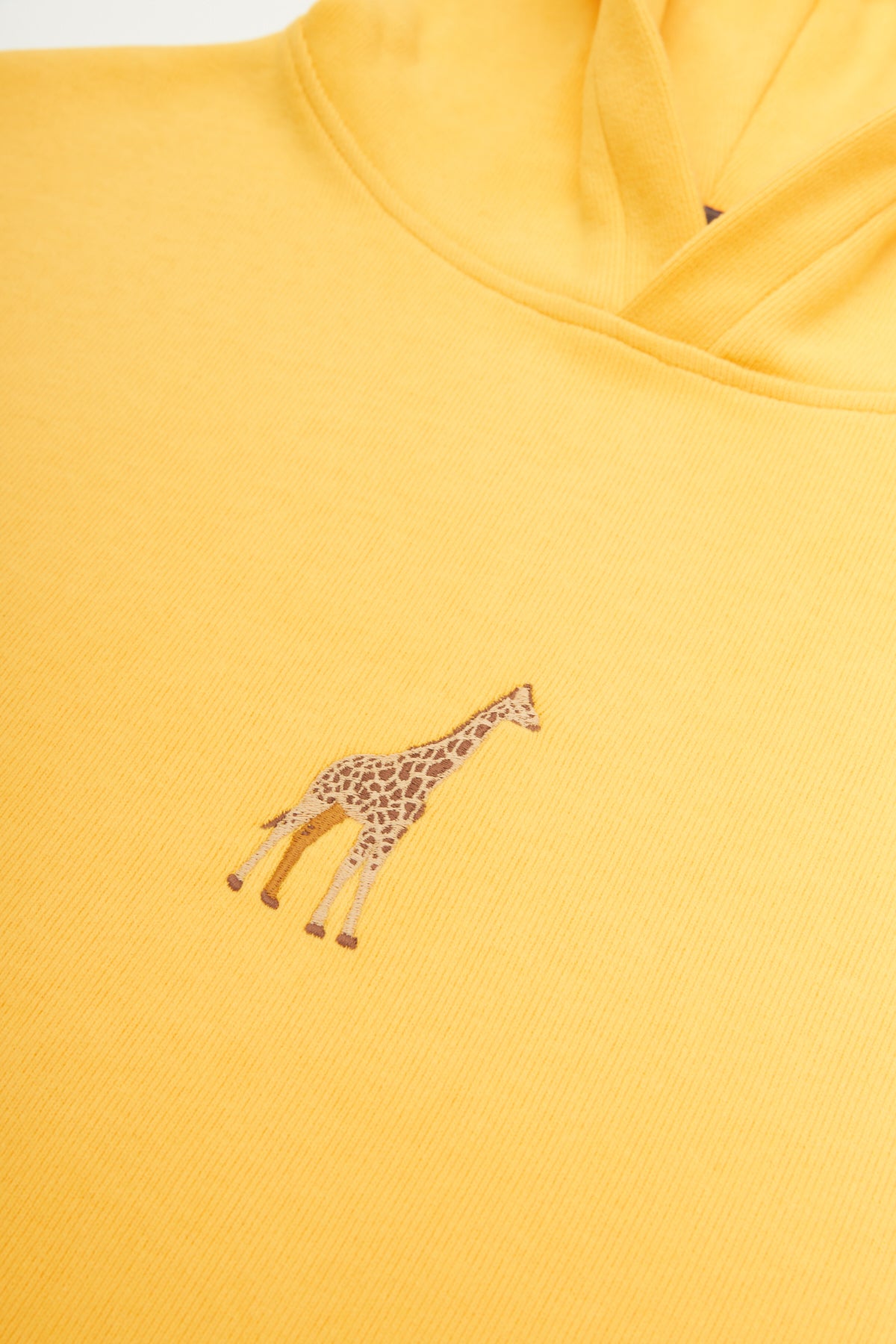 Zürafa Super Soft Hoodie - Sarı