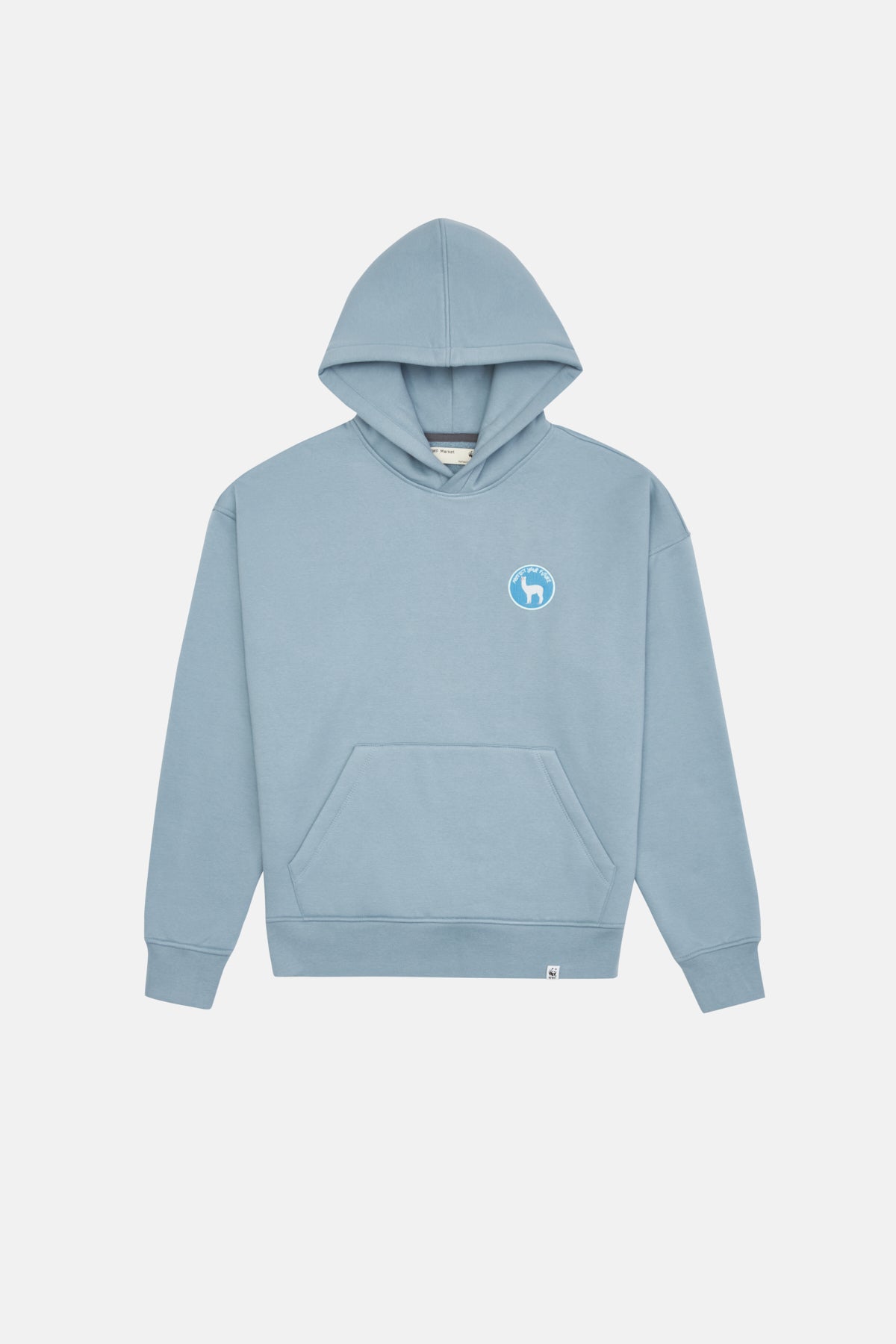 Lama Teddy Hoodie - Mavi