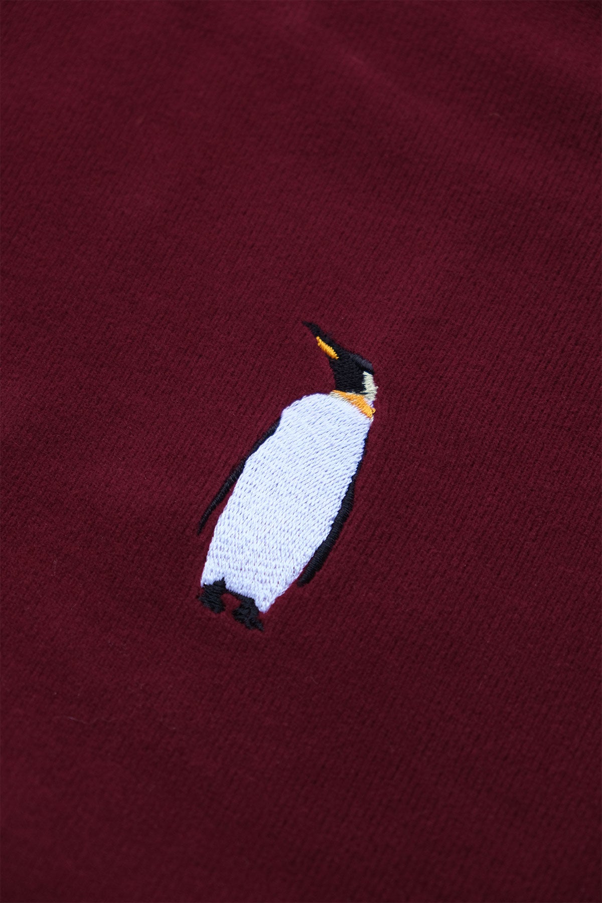 İmparator Penguen SuperSoft Hoodie - Bordo