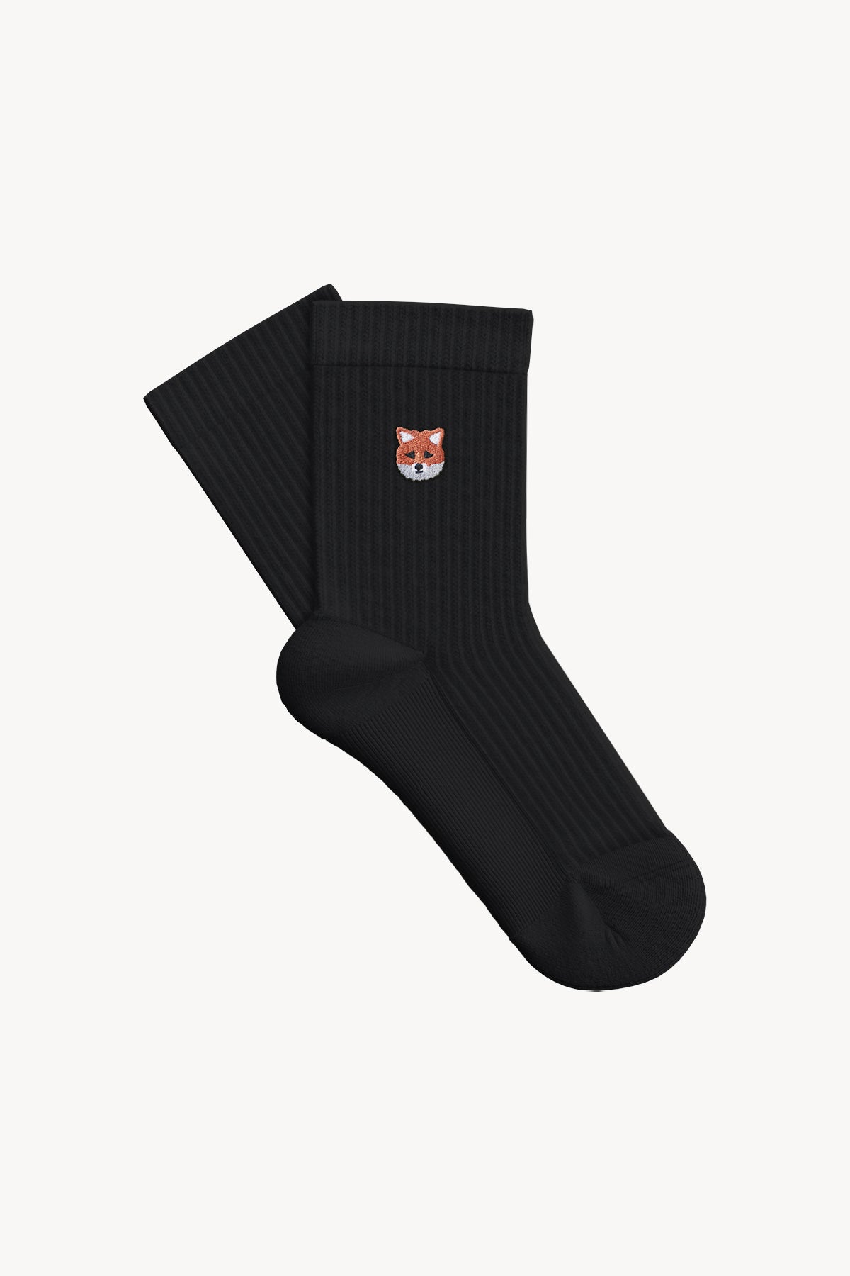 Kızıl Tilki Soket Havlu Çorap - Siyah