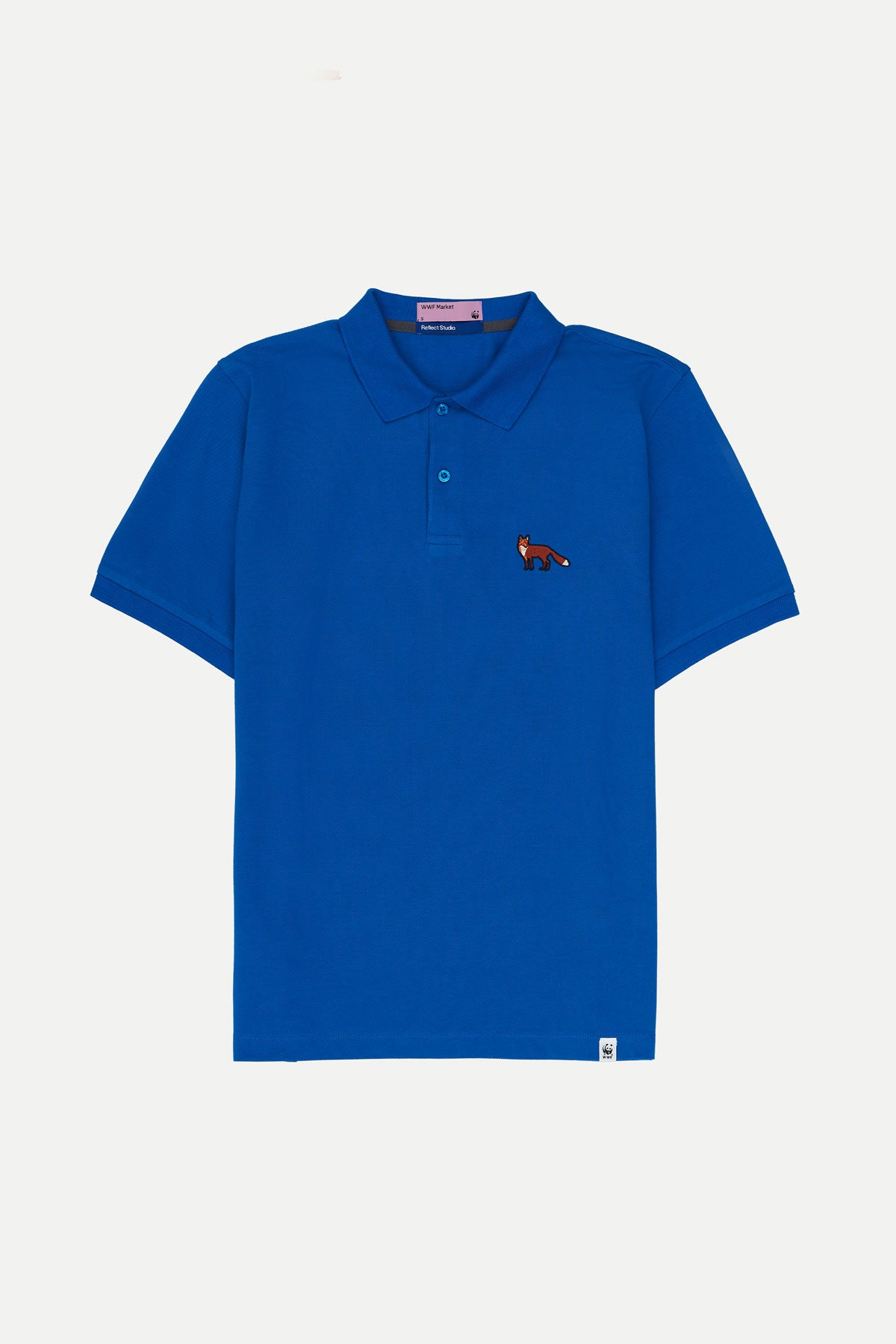 Kızıl Tilki Polo Yaka T-Shirt - Saks Mavisi