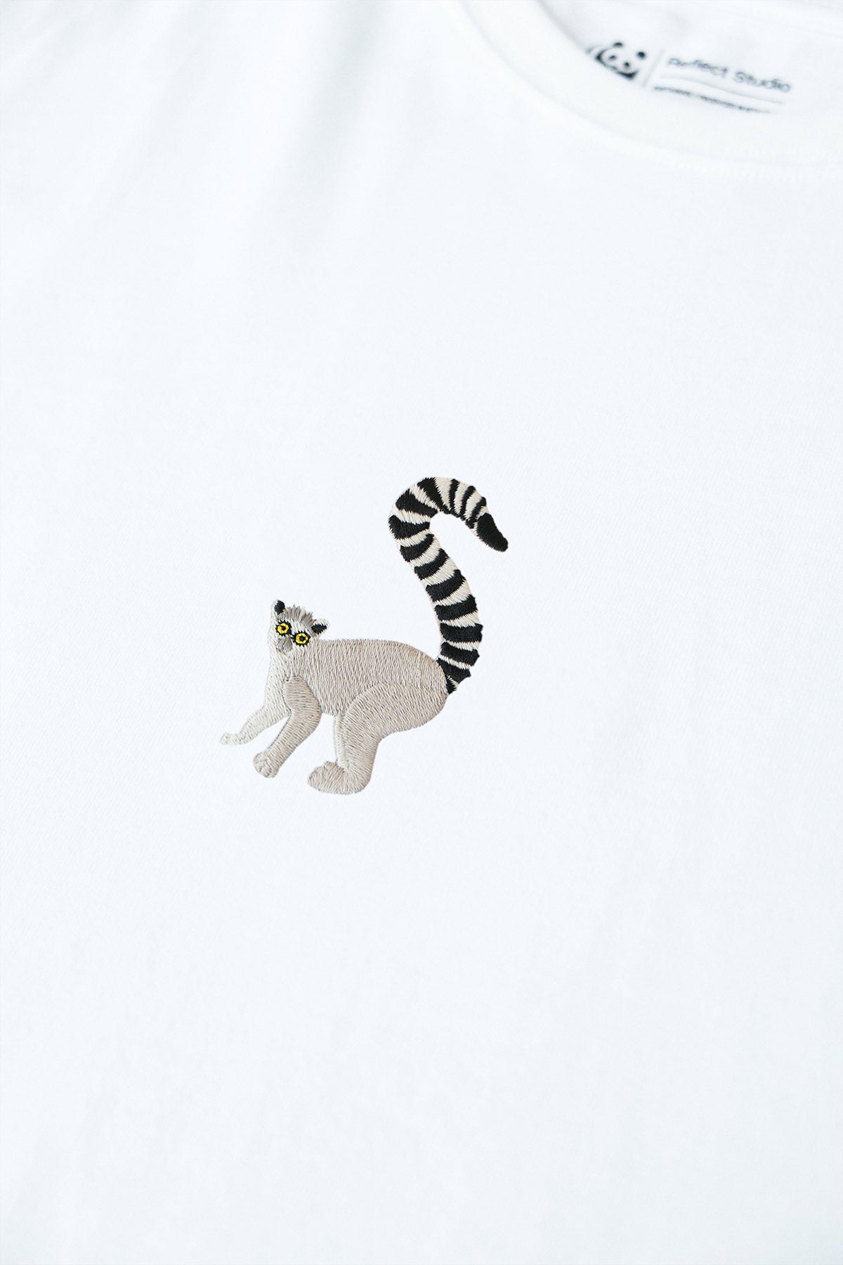 Lemur Premium T-Shirt - Beyaz