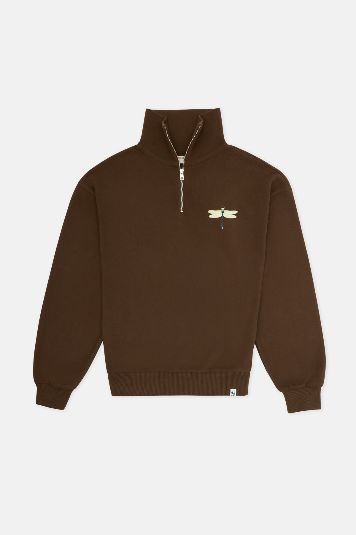 Yusufçuk SuperSoft Quarter-Zip Sweatshirt - Kahverengi