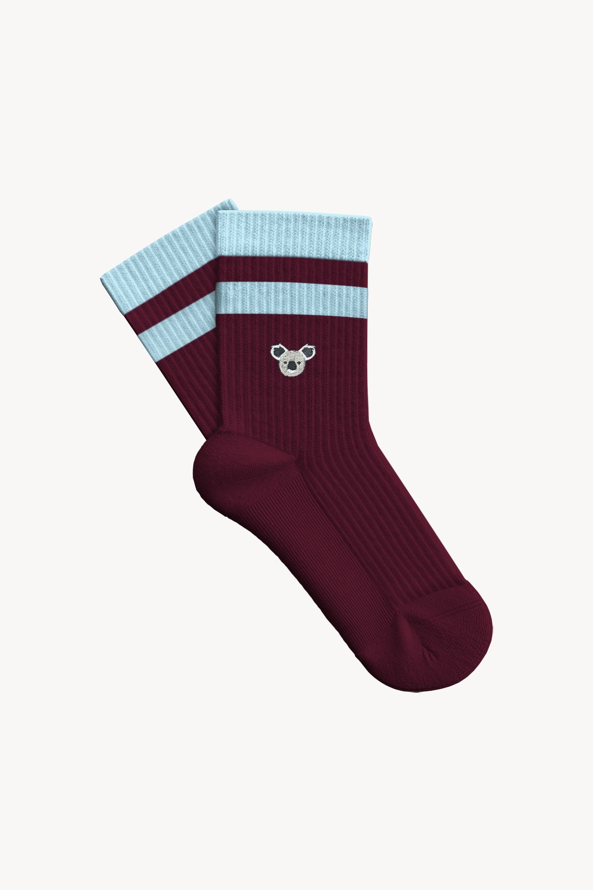 Koala Club Soket Havlu Çorap - Bordo