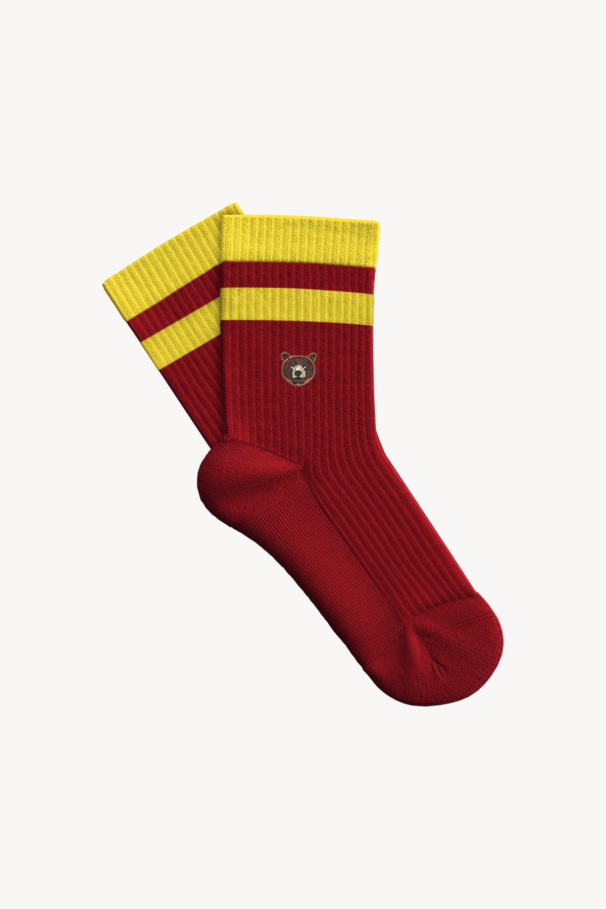 Bozayı Club Soket Havlu Çorap - Kırmızı