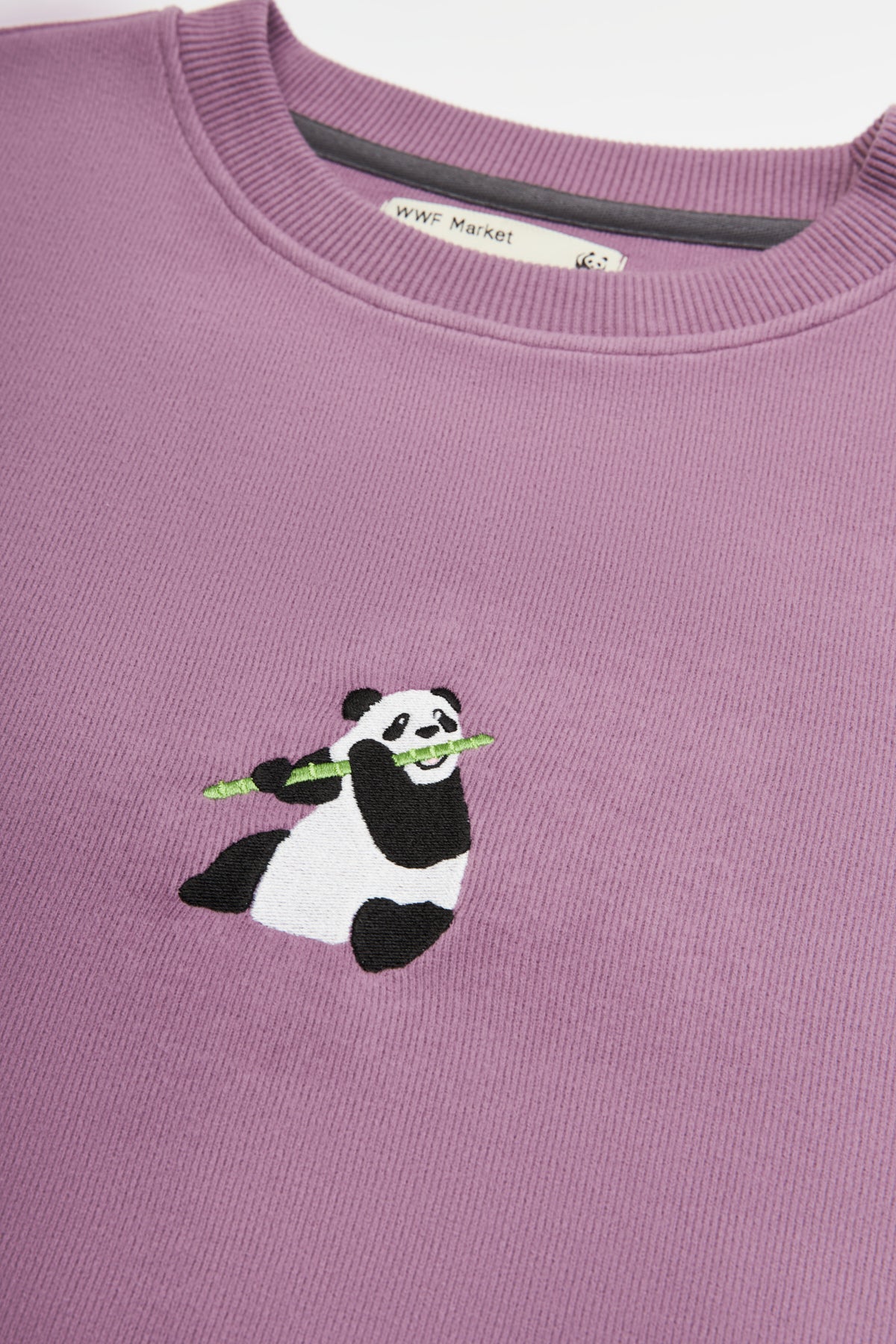 Giant Panda Super Soft Sweatshirt - Leylak