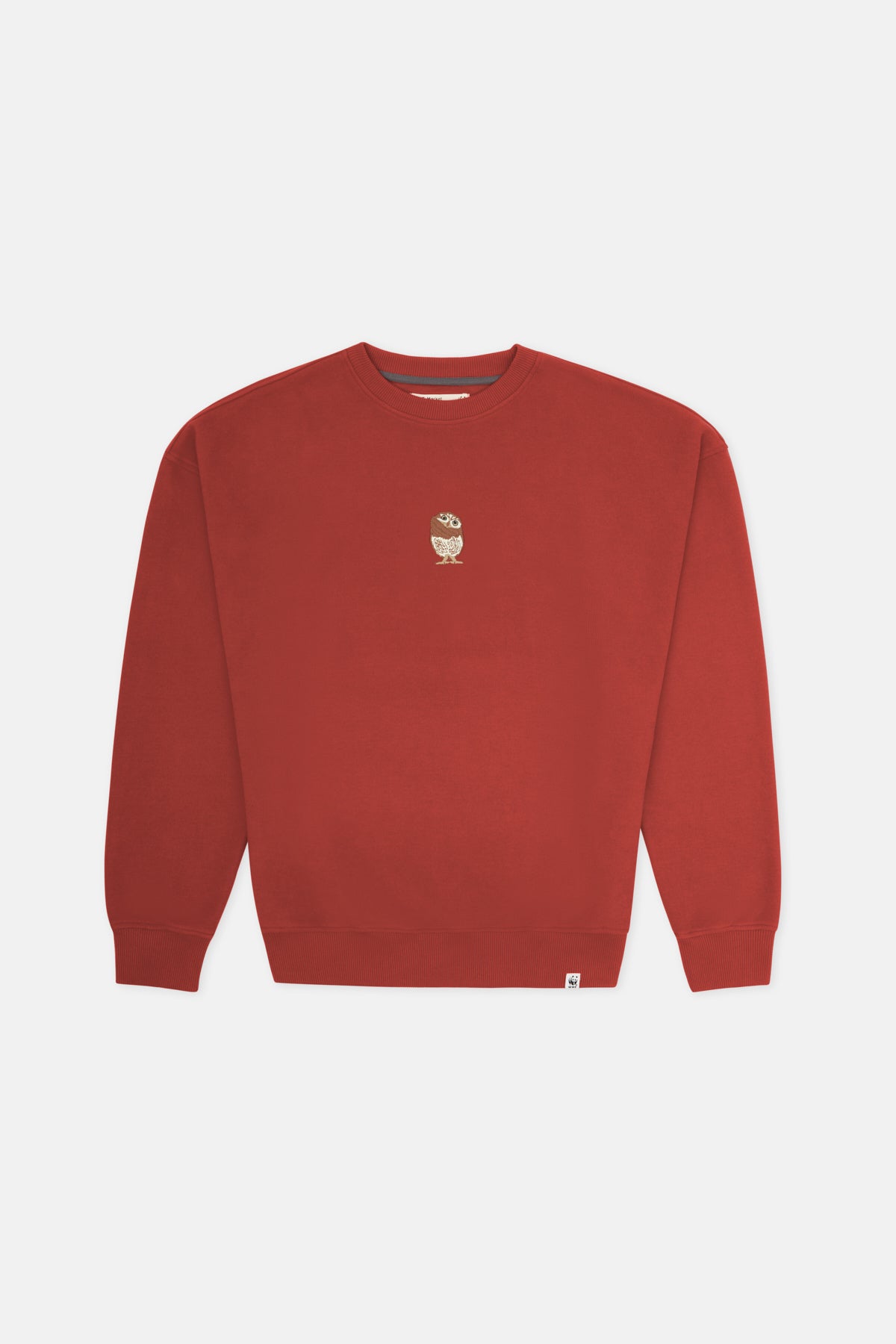 Cin Baykuşu Super Soft Sweatshirt - Kiremit
