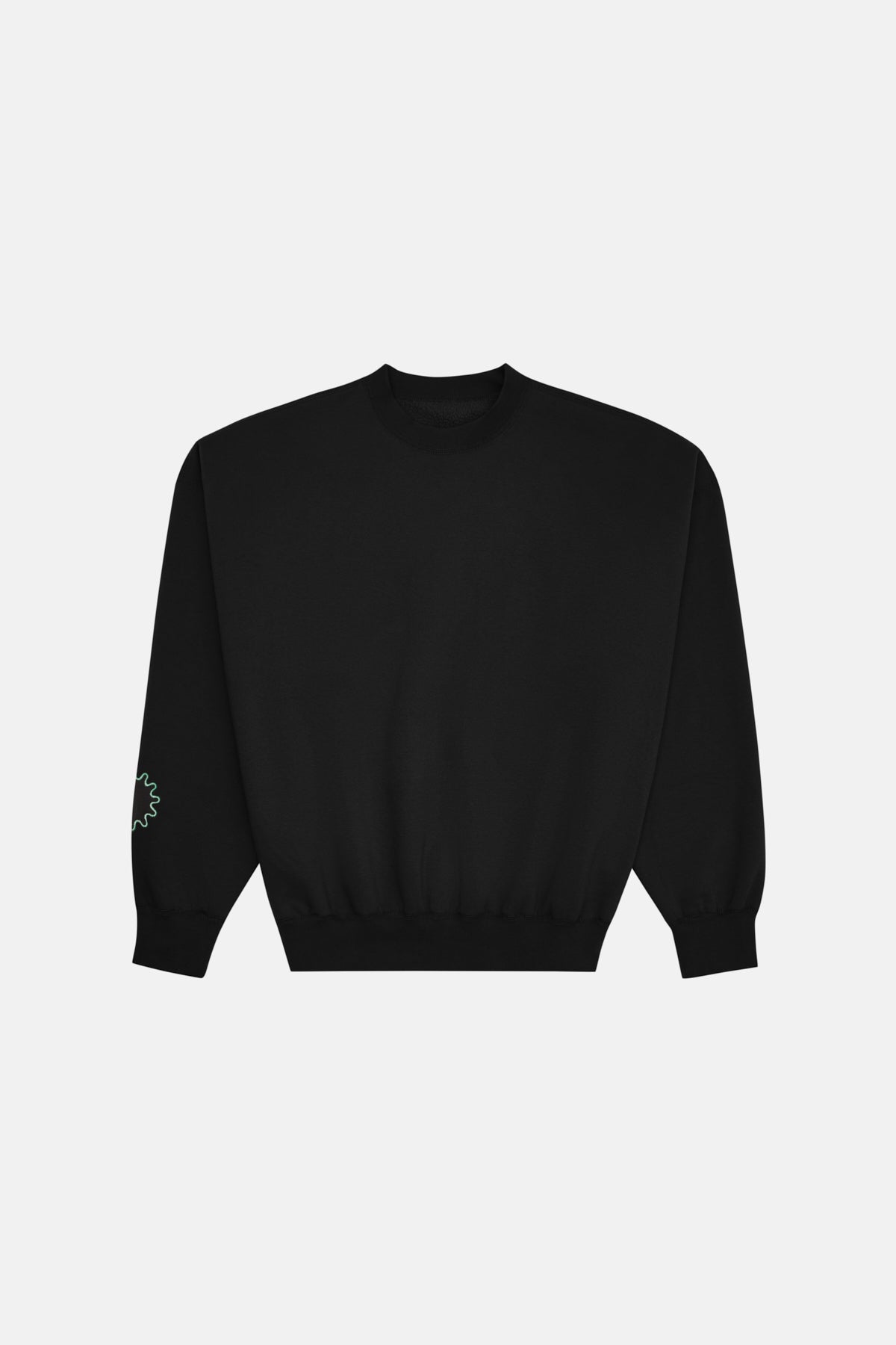 Giant Panda Teddy Sweatshirt - Siyah