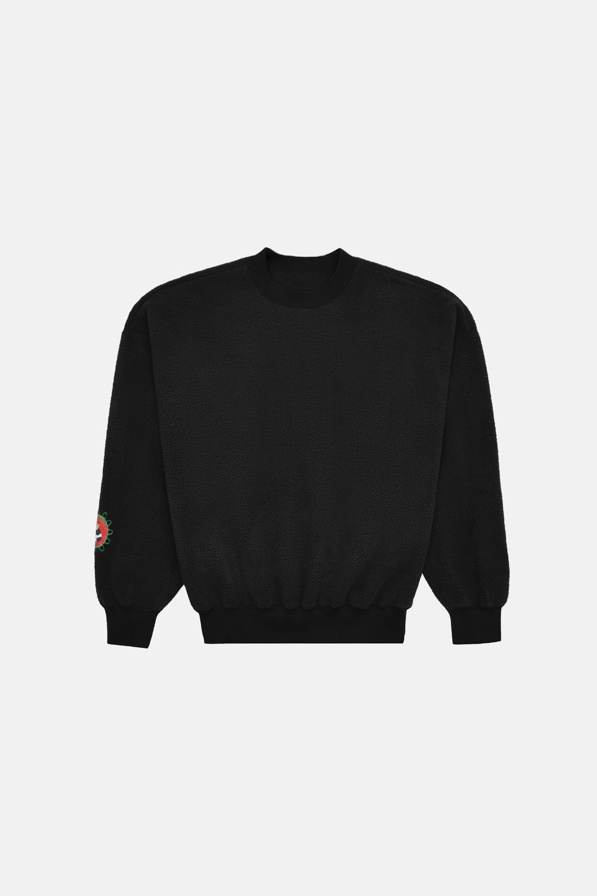 Giant Panda Teddy Sweatshirt - Siyah