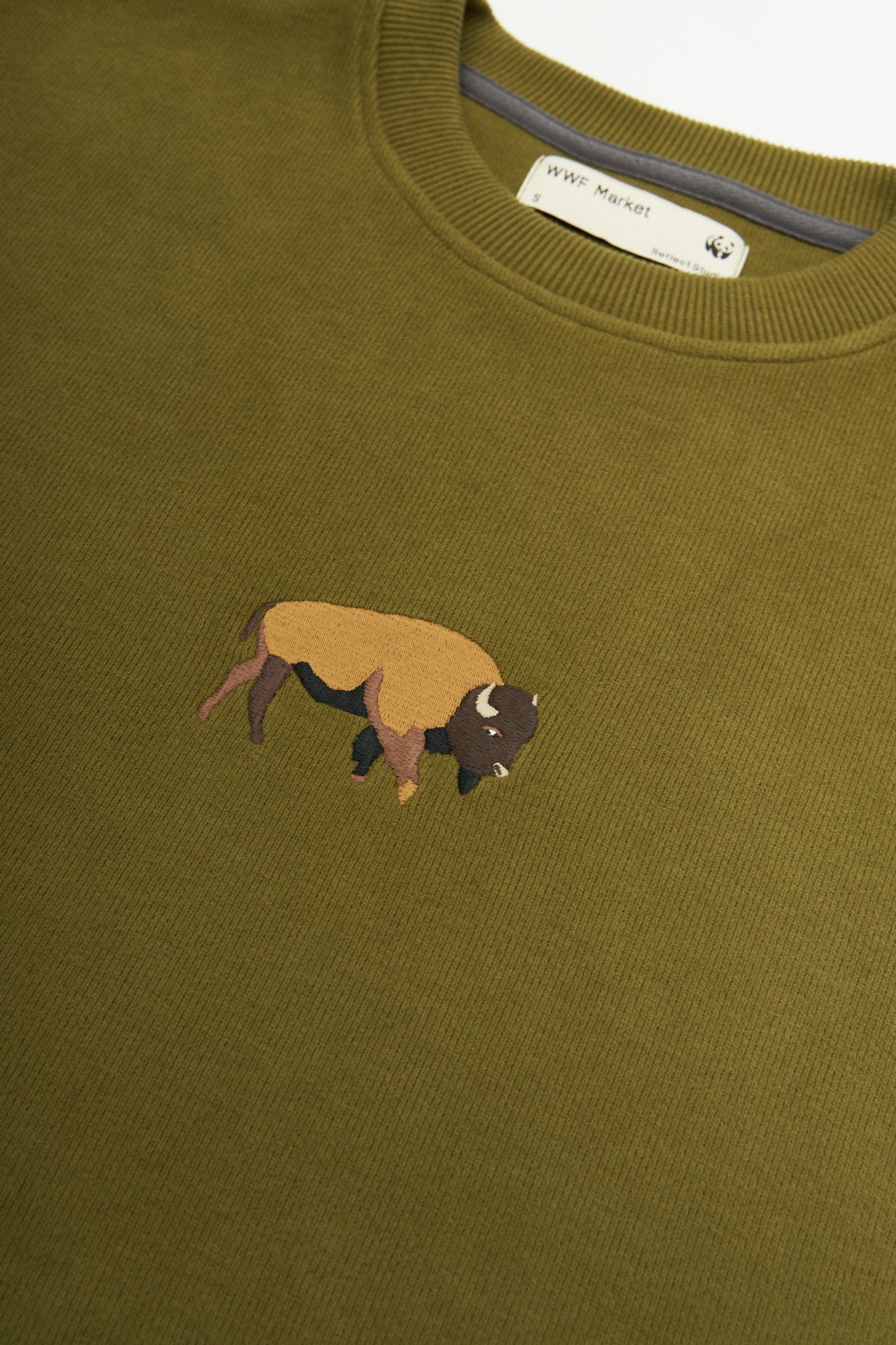 Bizon Oversize SuperSoft Sweatshirt Haki – WWF Market