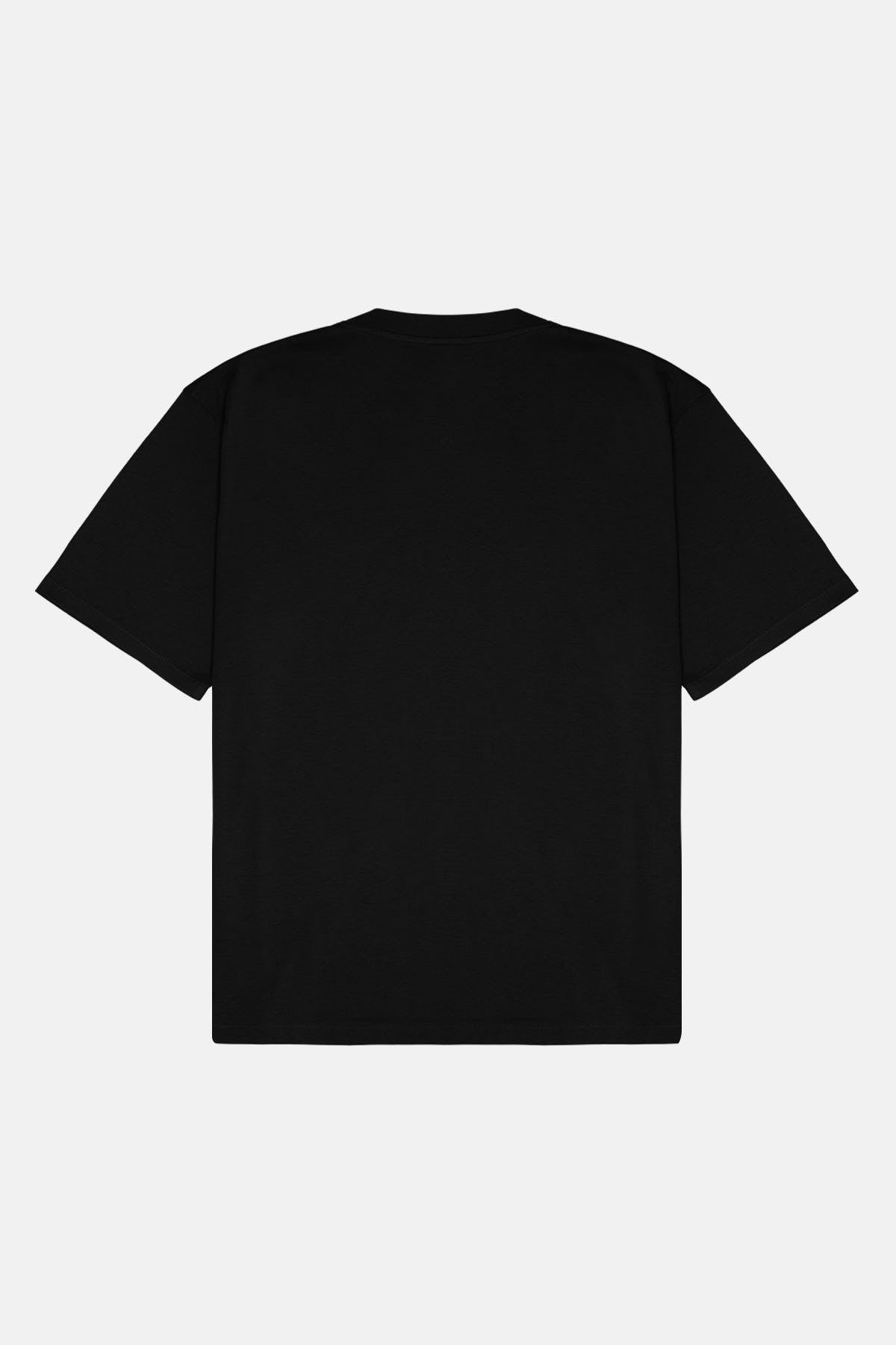 Bizon Oversize Light-Weight T-shirt - Siyah