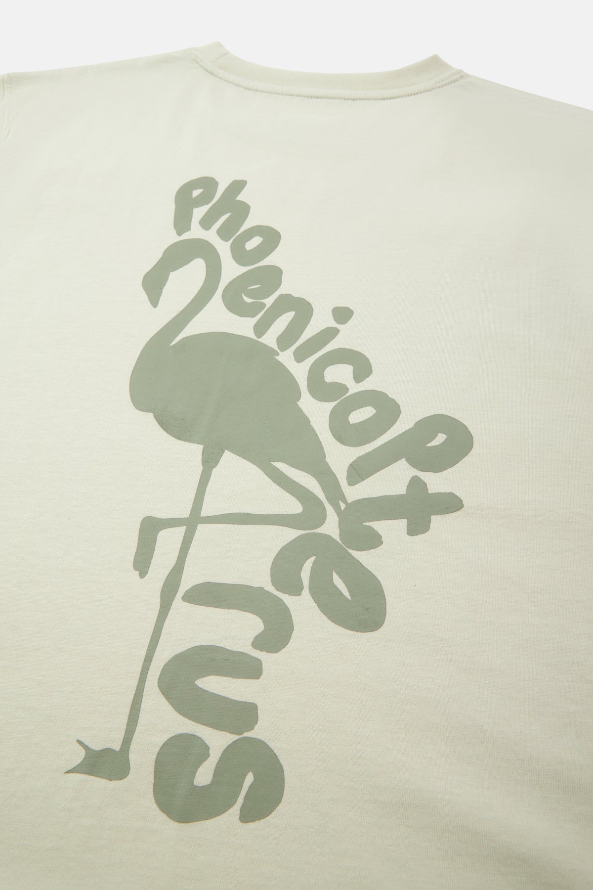 Flamingo T-Shirt - Mint Yeşil