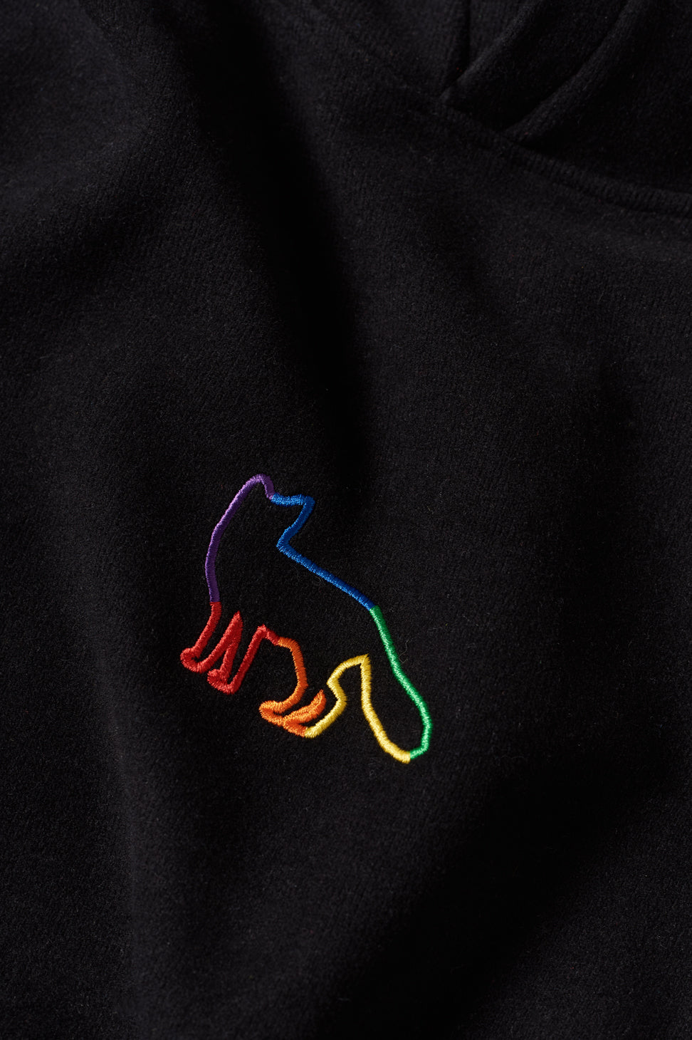 Kızıl Tilki Hoodie - Rainbow Siyah