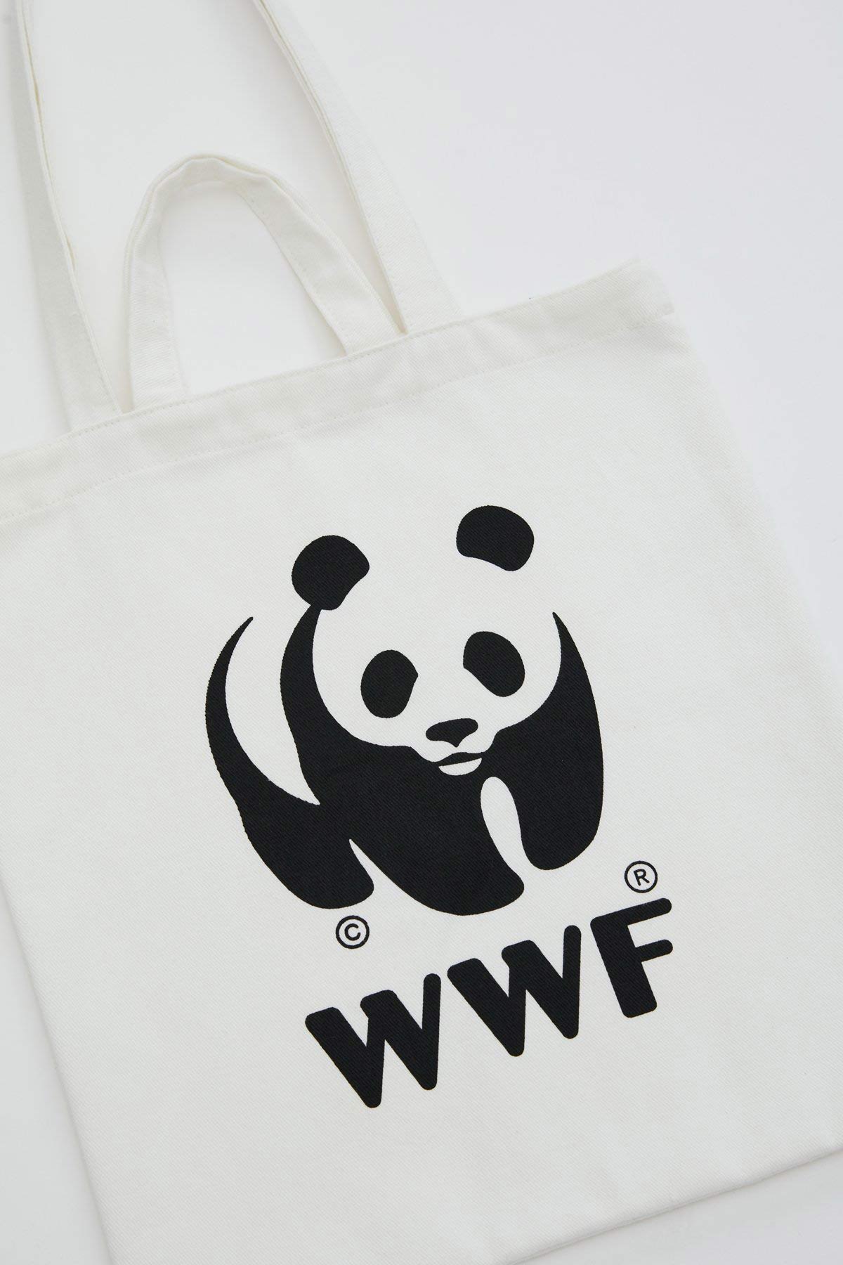 WWF Logo Çanta - Beyaz